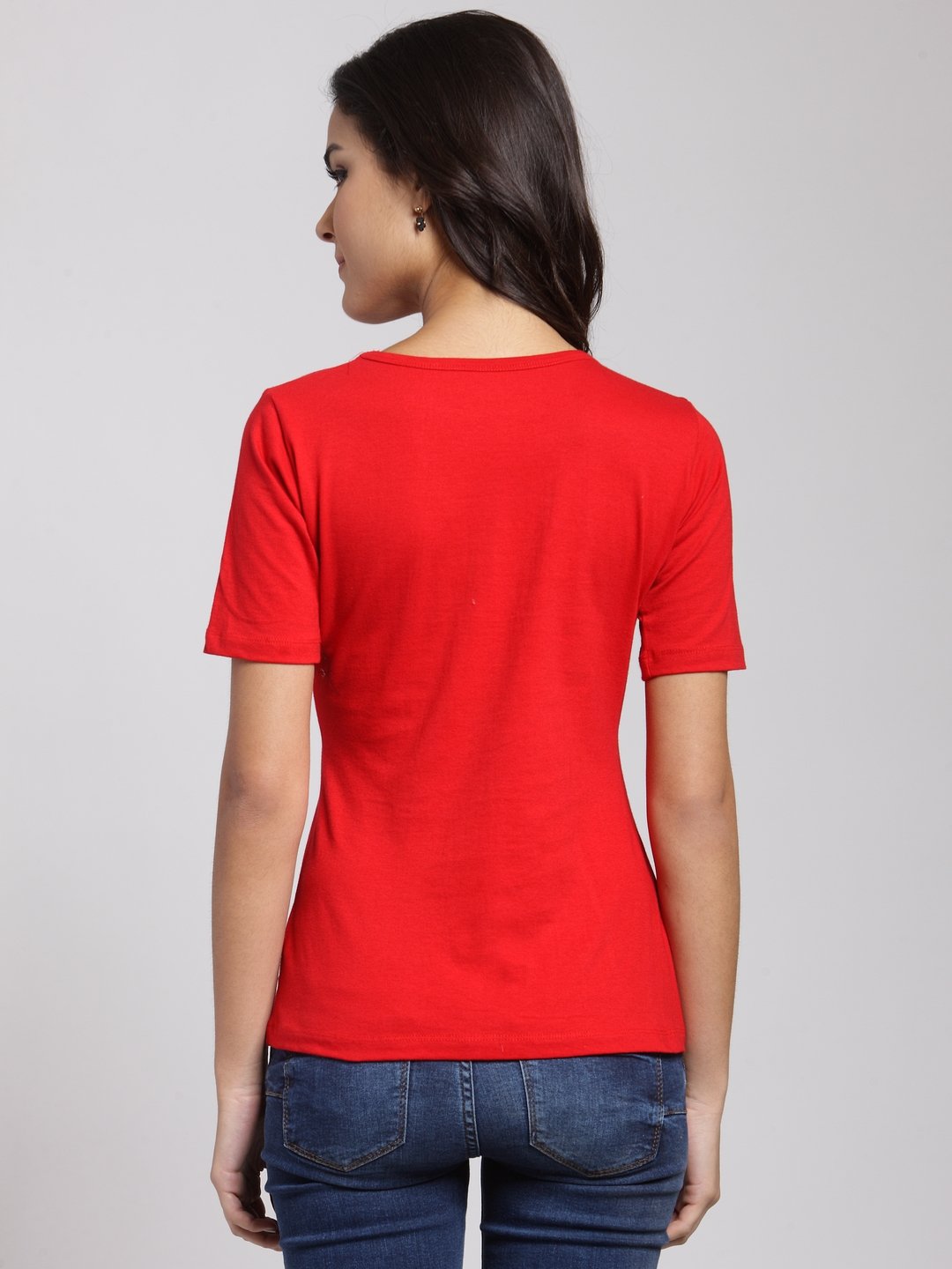 Red Solid Top