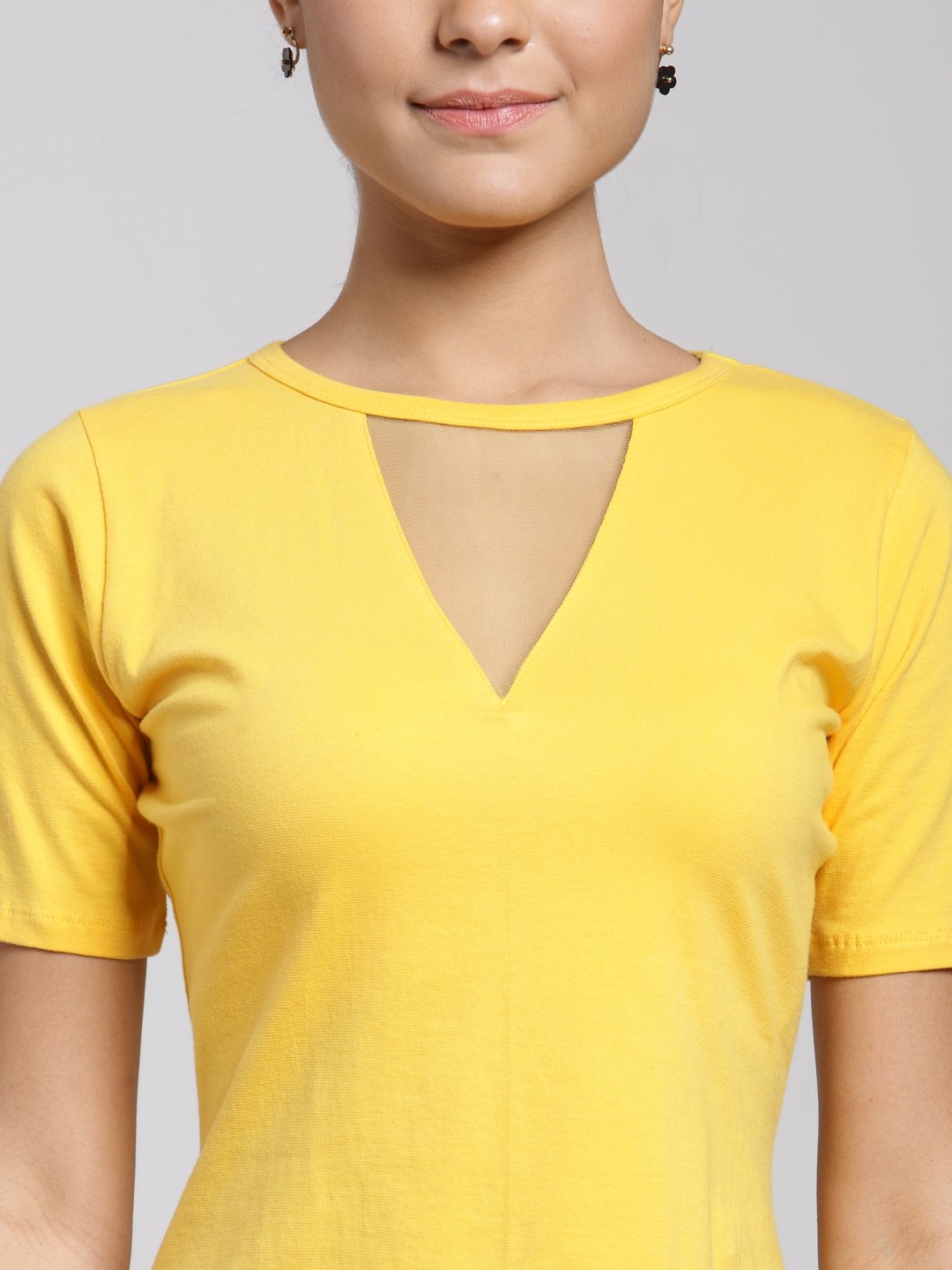 Yellow Solid Top