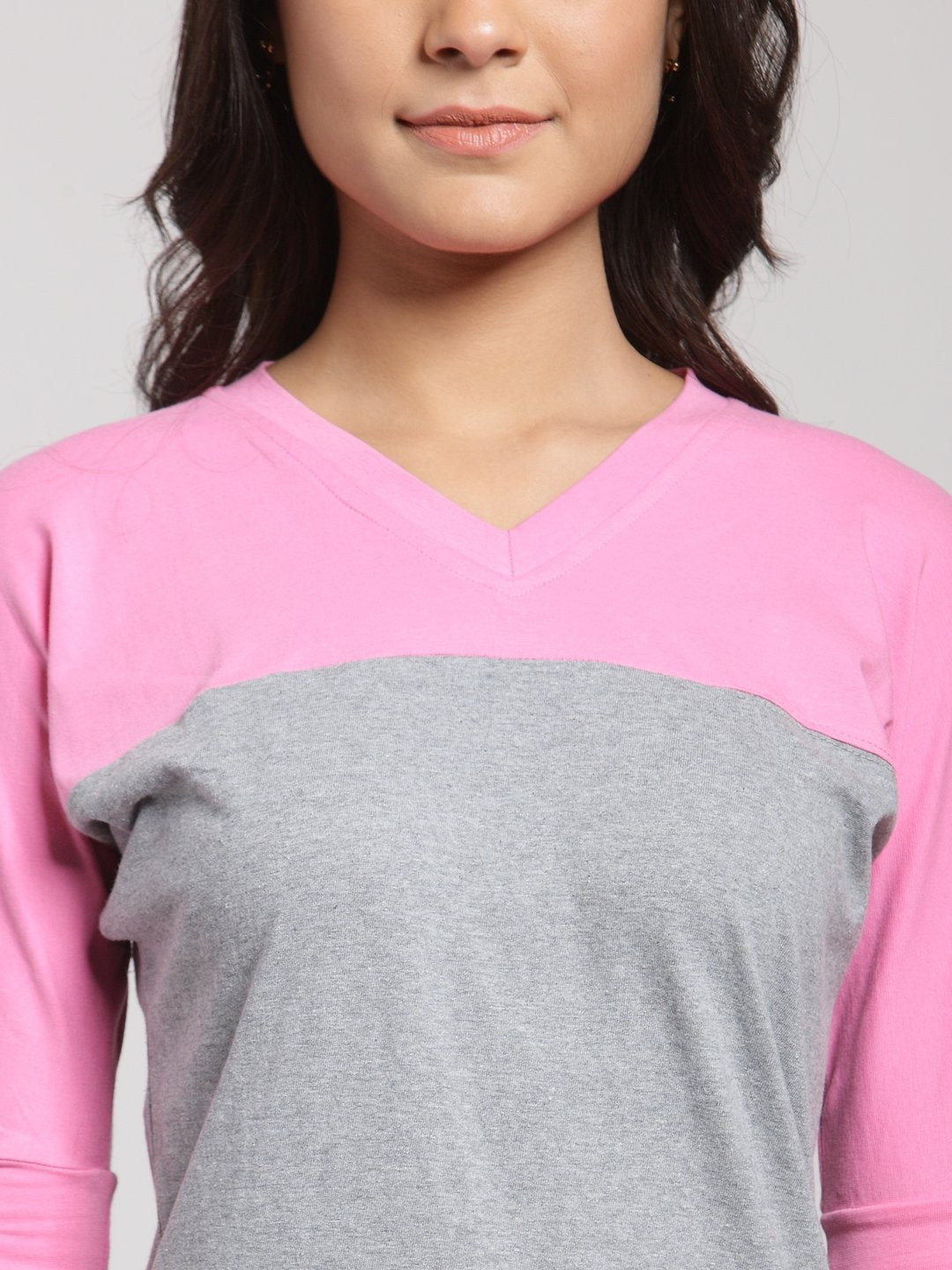 Pink Solid Top