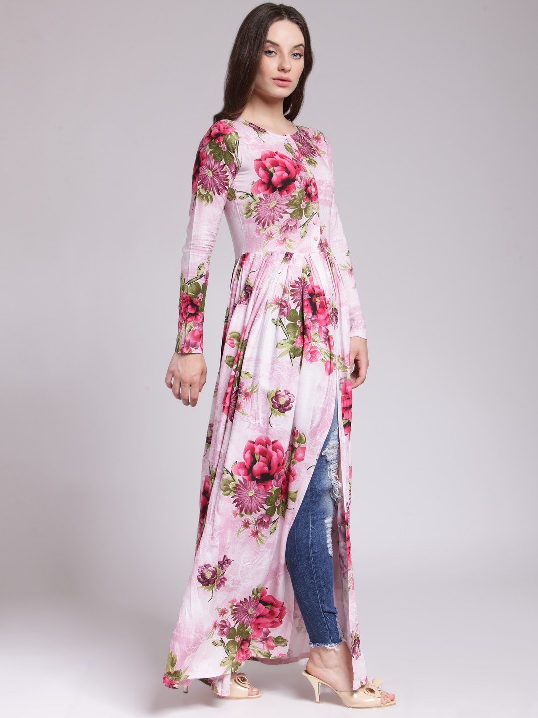 Pink Printed Tunic