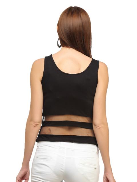 Black Solid Top