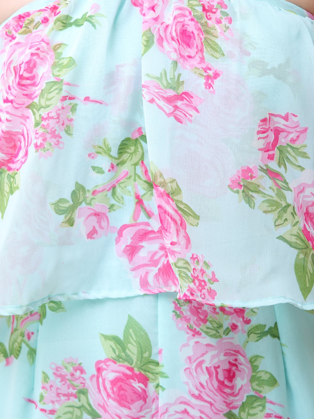 Green Floral Jumpsuit