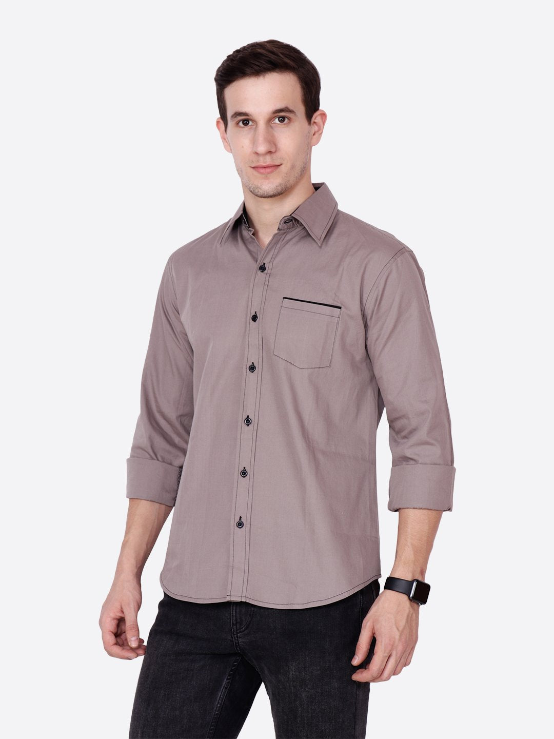 Cation Men Gray Shirt