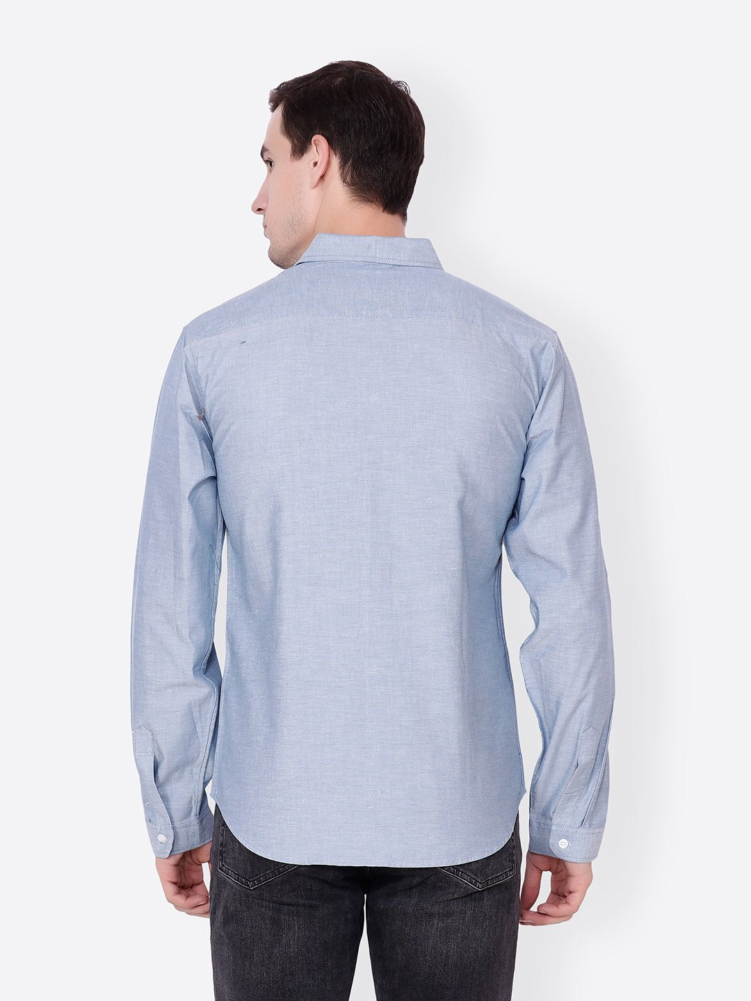Cation Men Blue Shirt