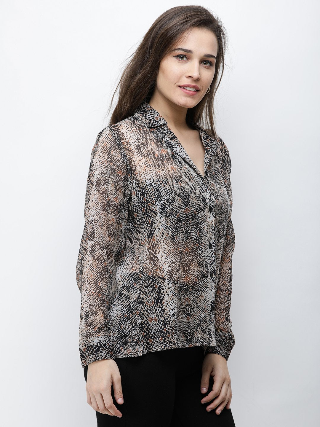 Cation Animal Print Shirt