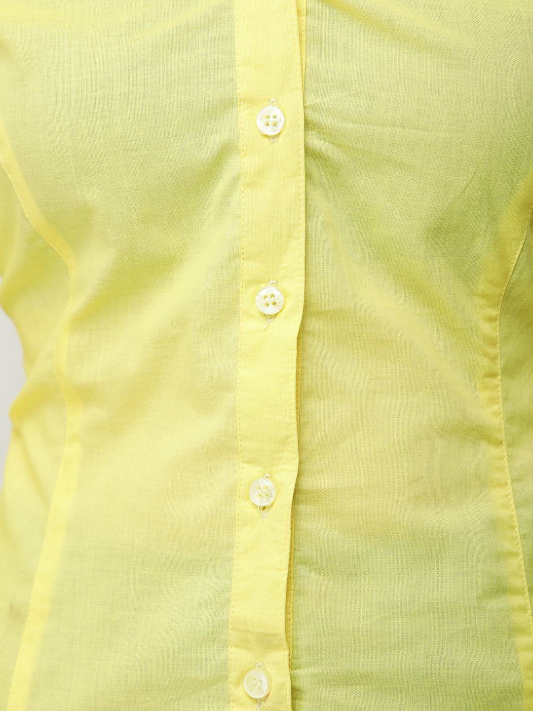 Cation Yellow Solid Shirt