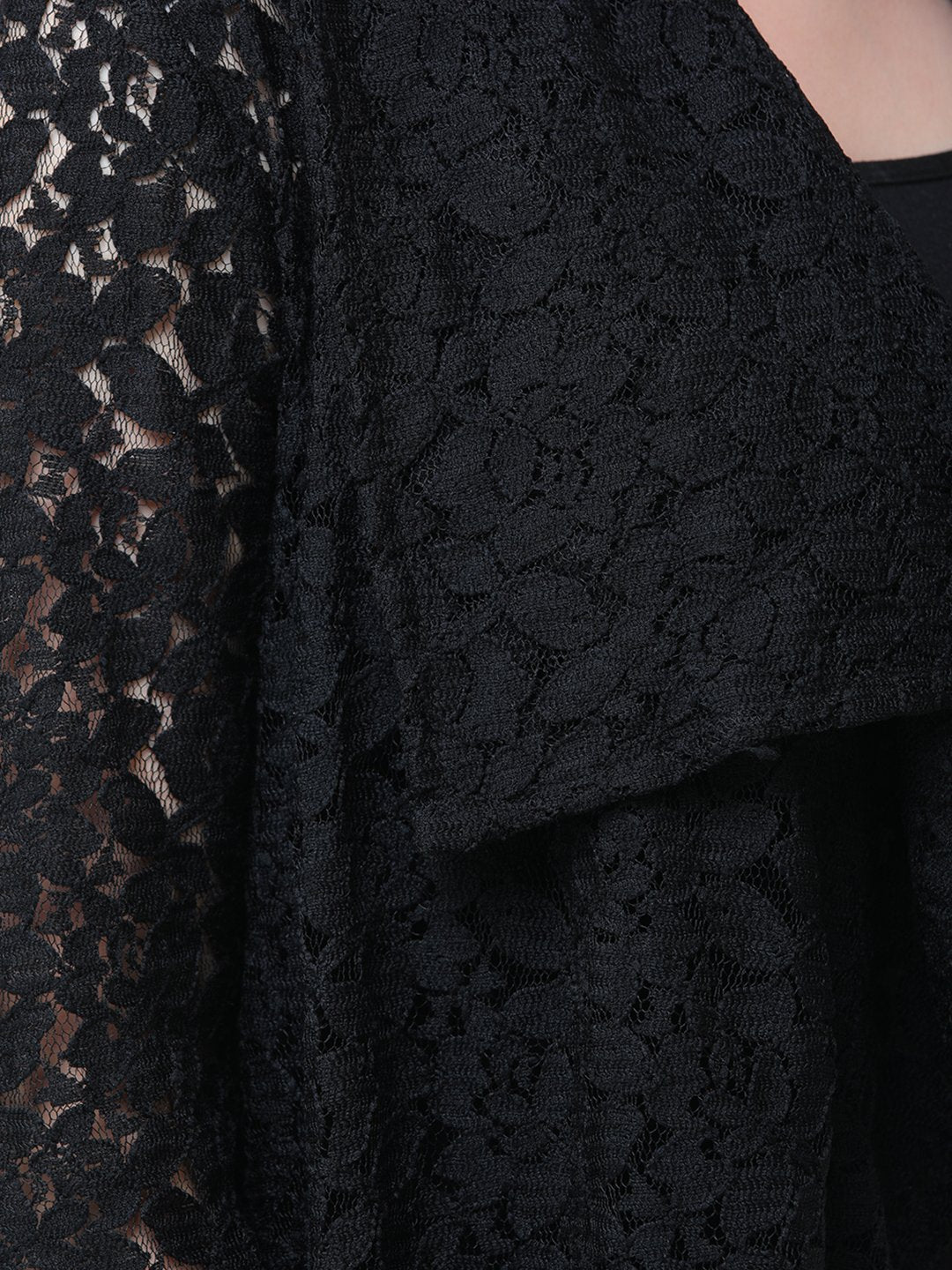 Black Lace Shrug