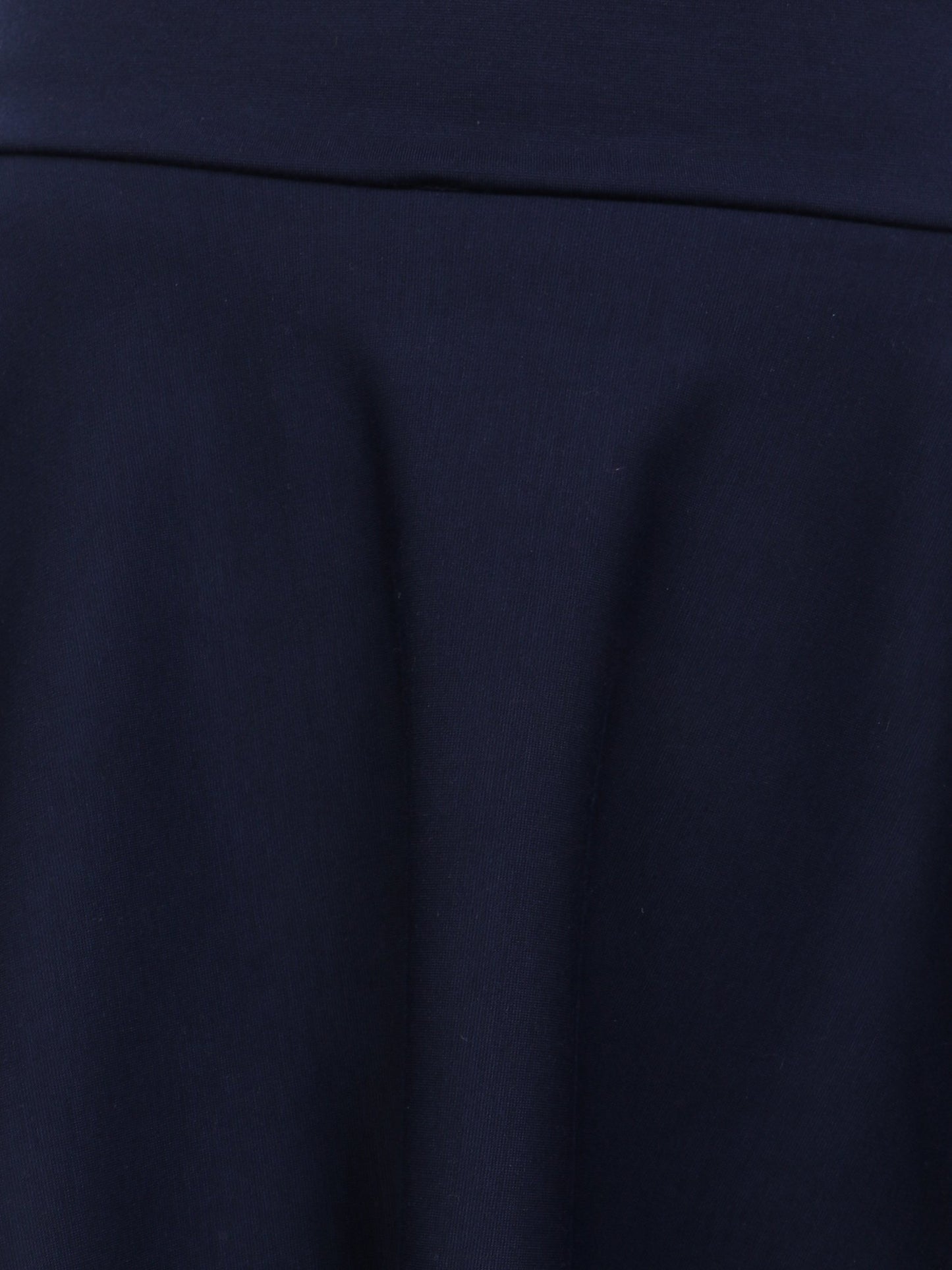 Navy Solid Skirt