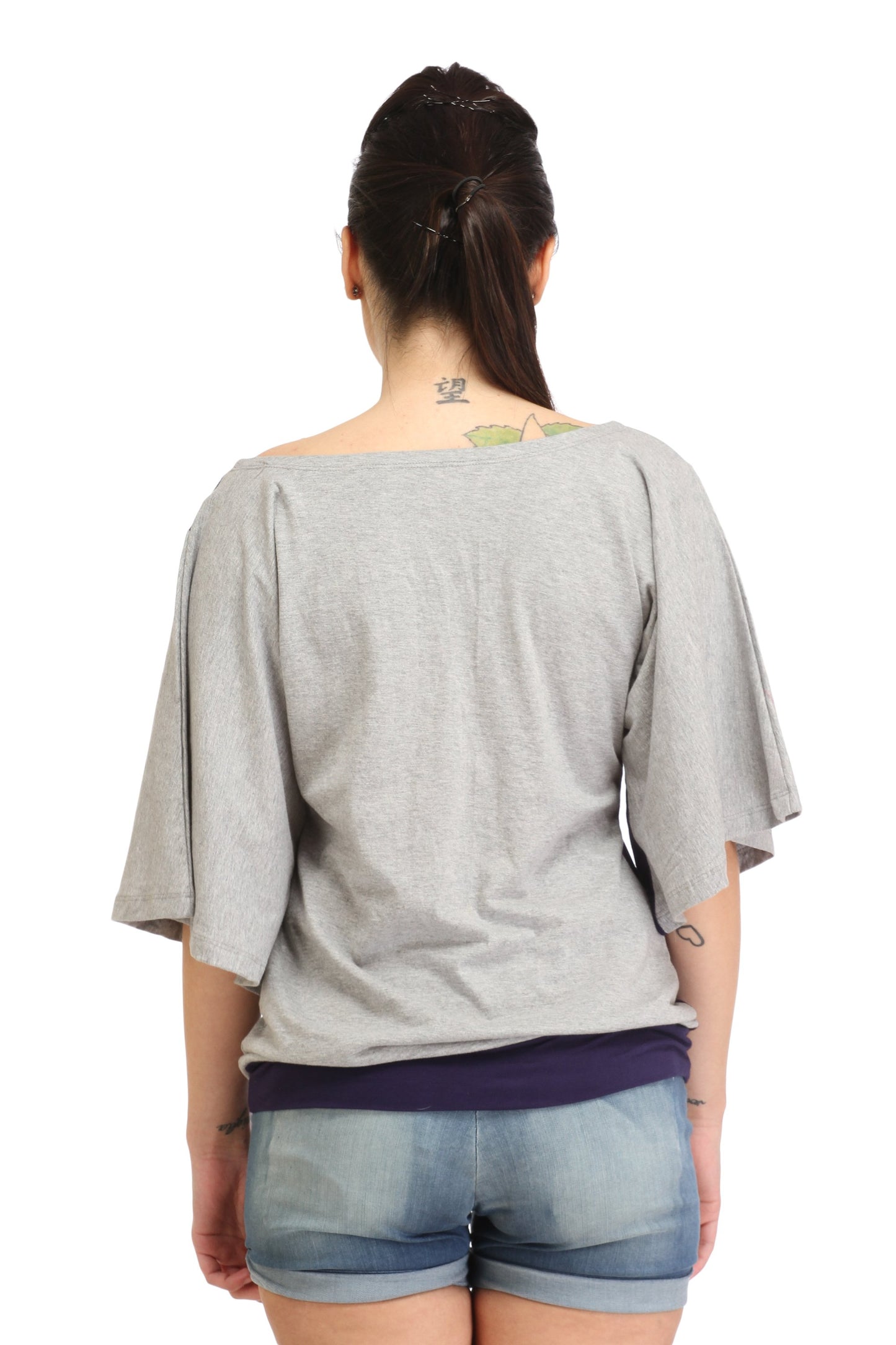 Grey Solid Top