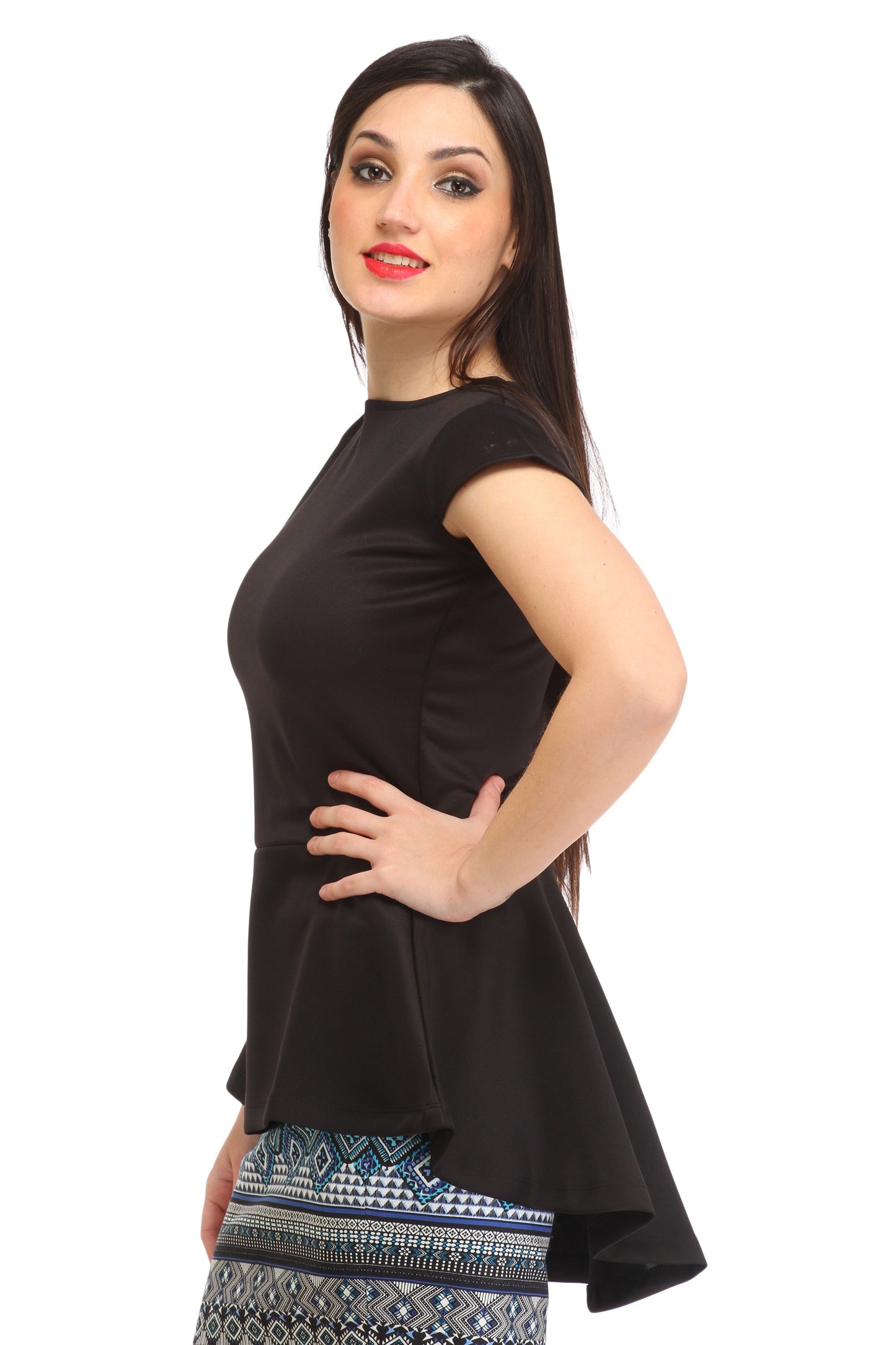 Black Solid Top