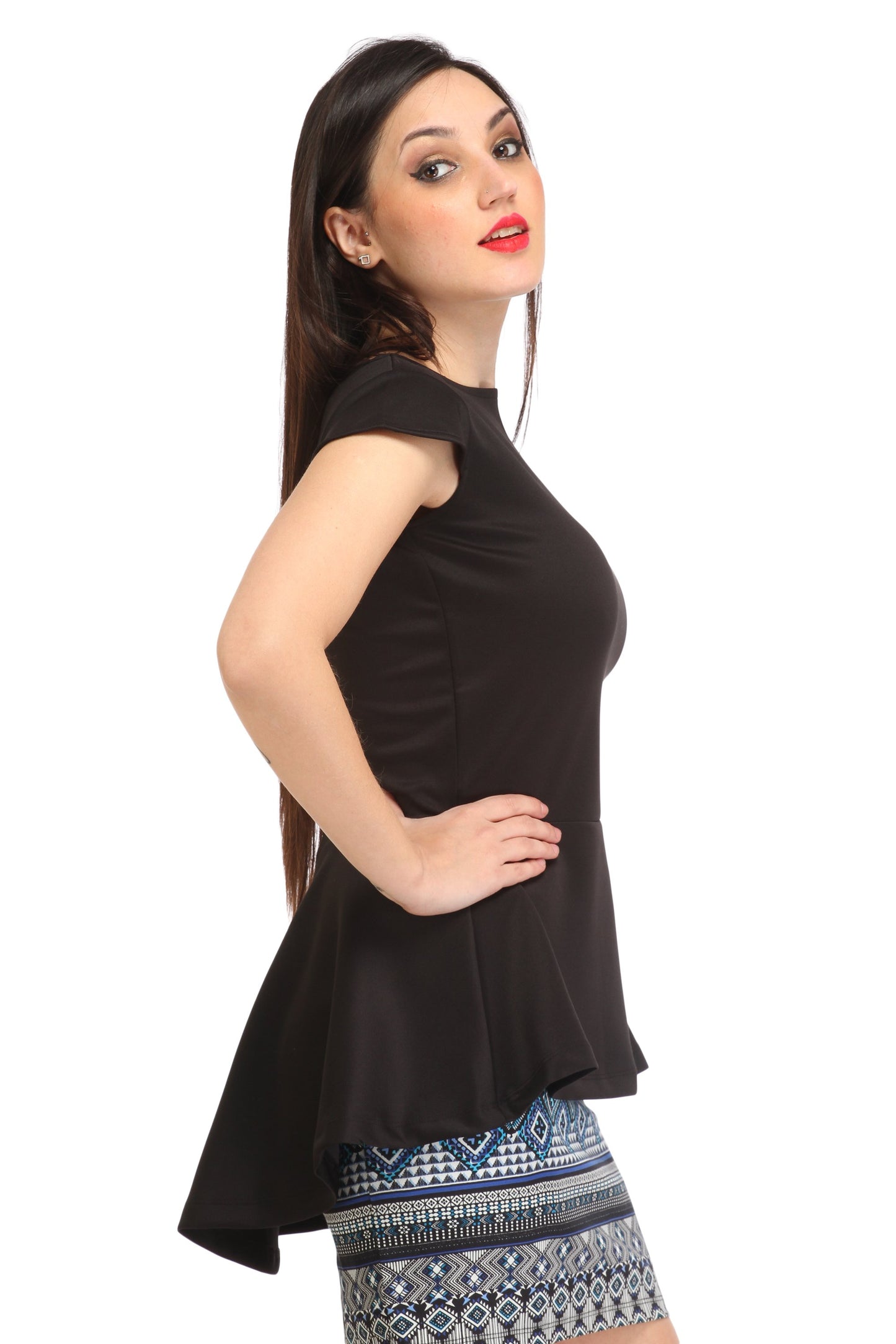 Black Solid Top