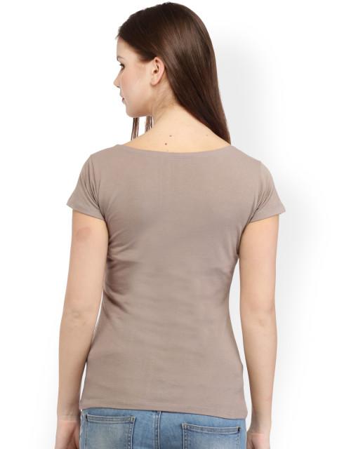 Beige Solid Top