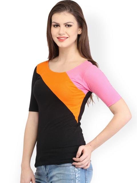 Black Solid Top