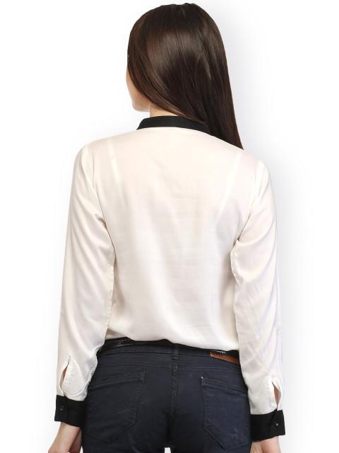 White Solid Top