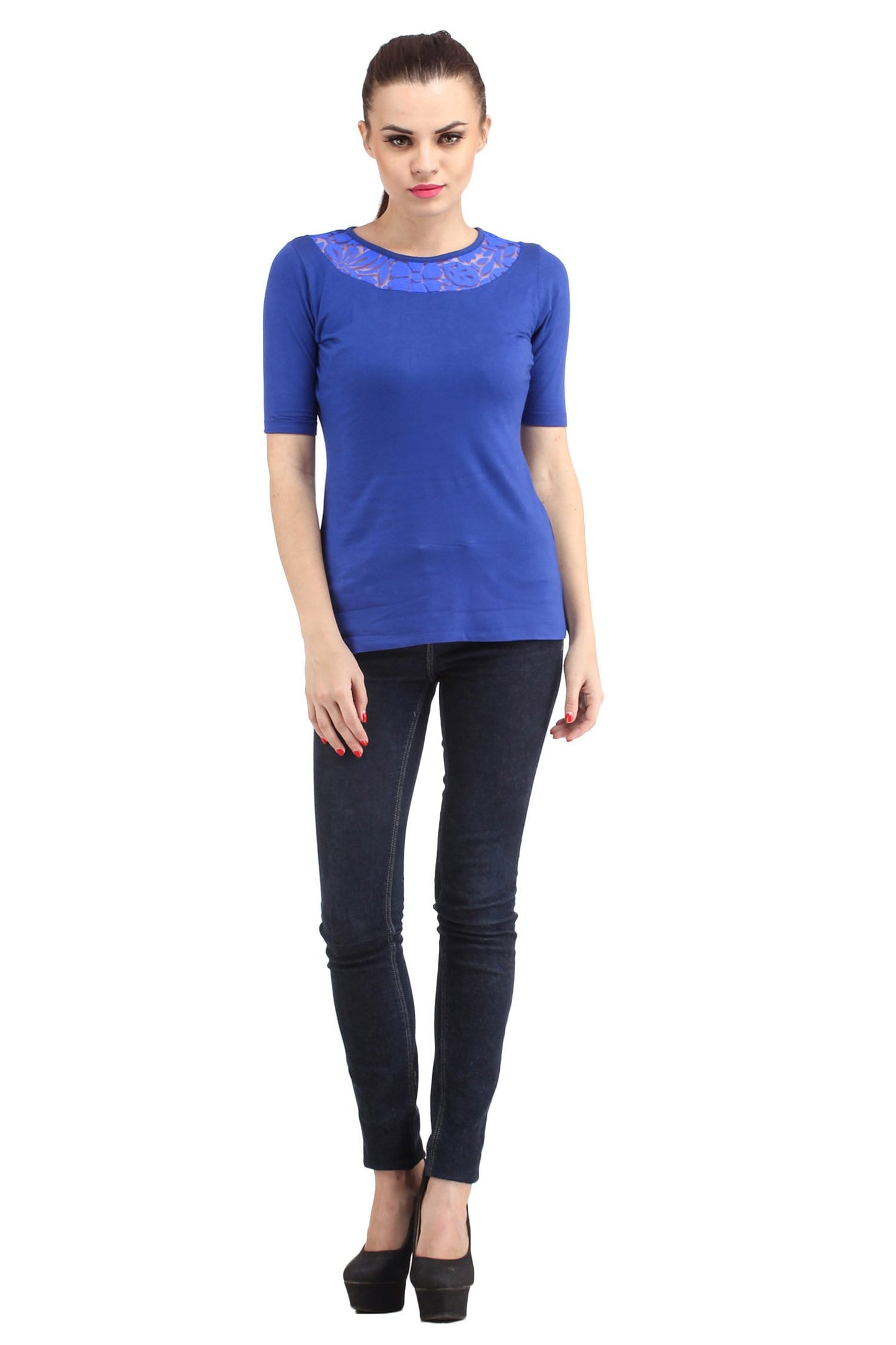 Cation Blue Top