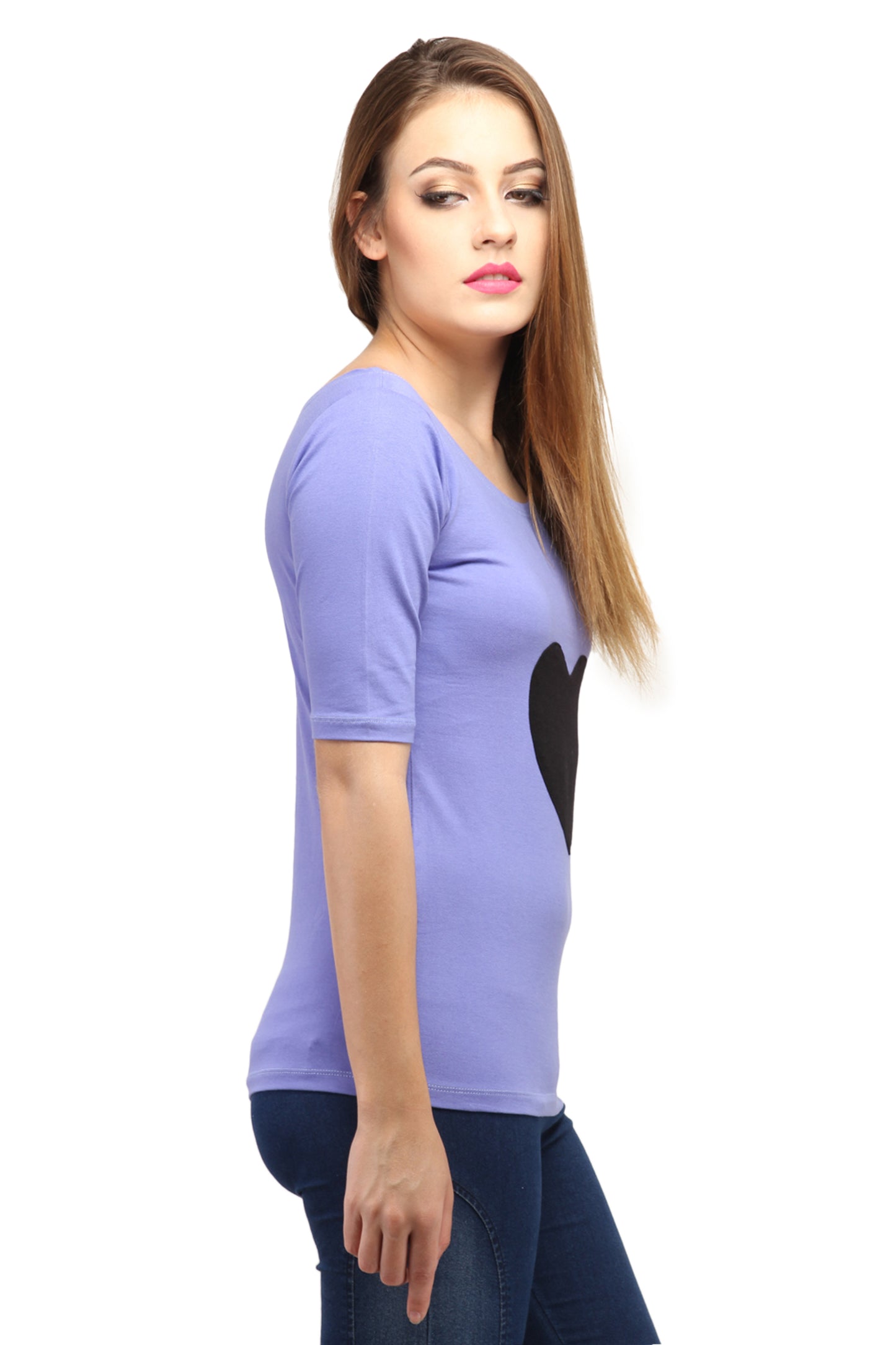 Cation Purple Cotton Top