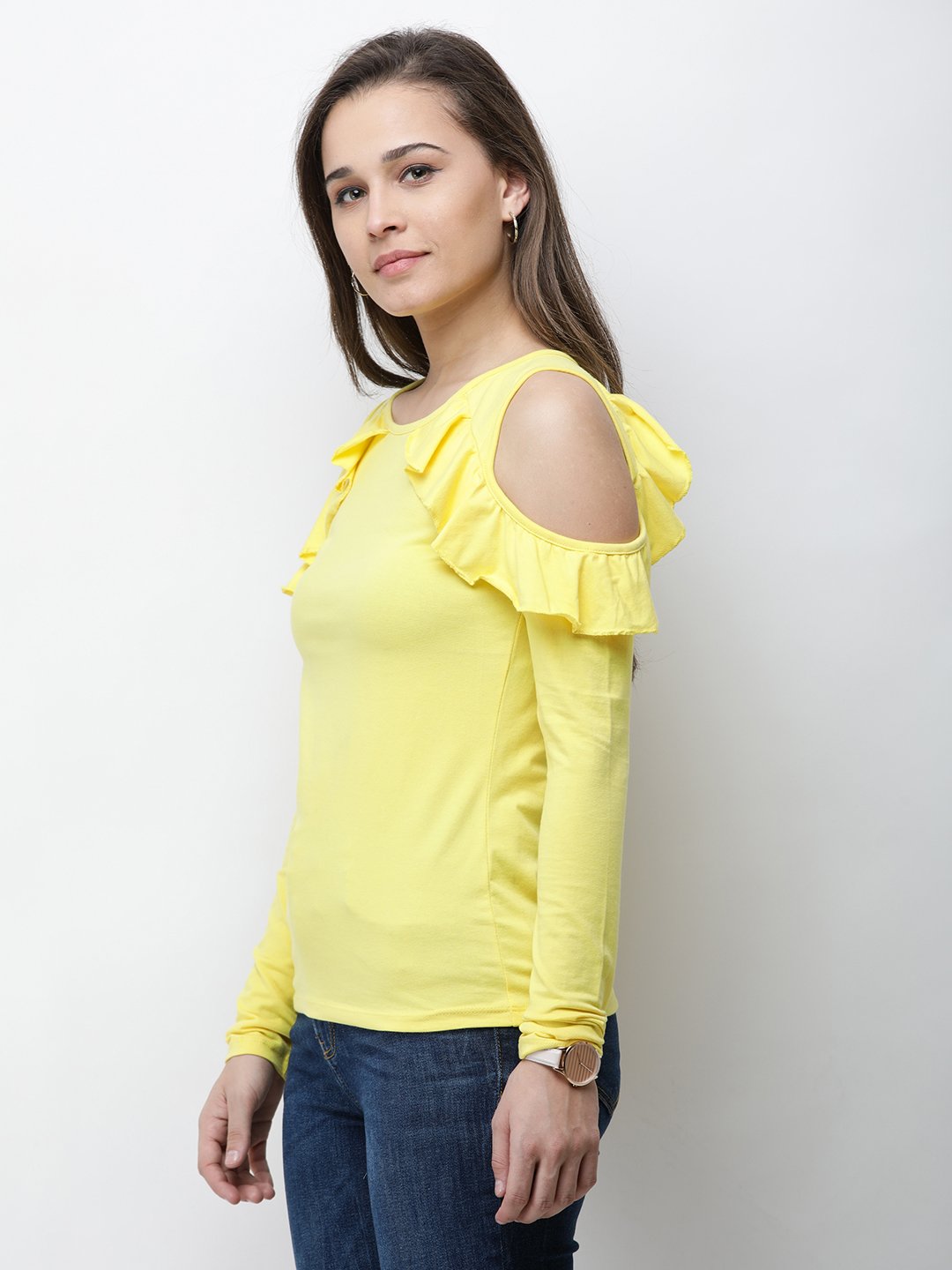 Yellow Solid Top