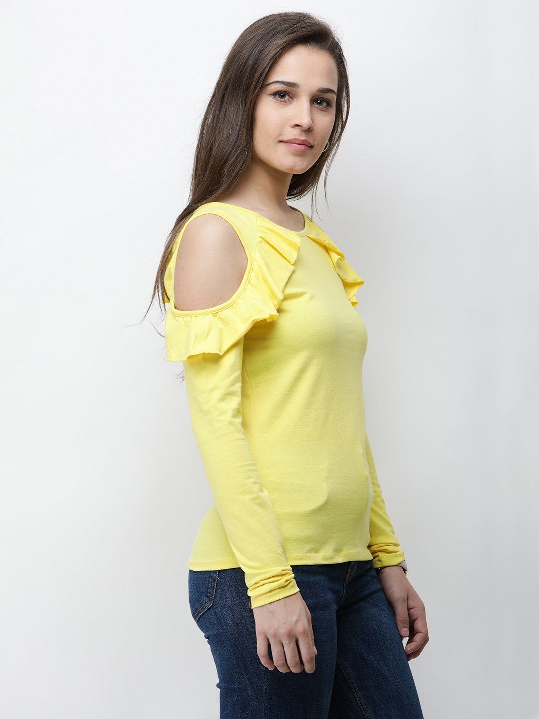 Yellow Solid Top