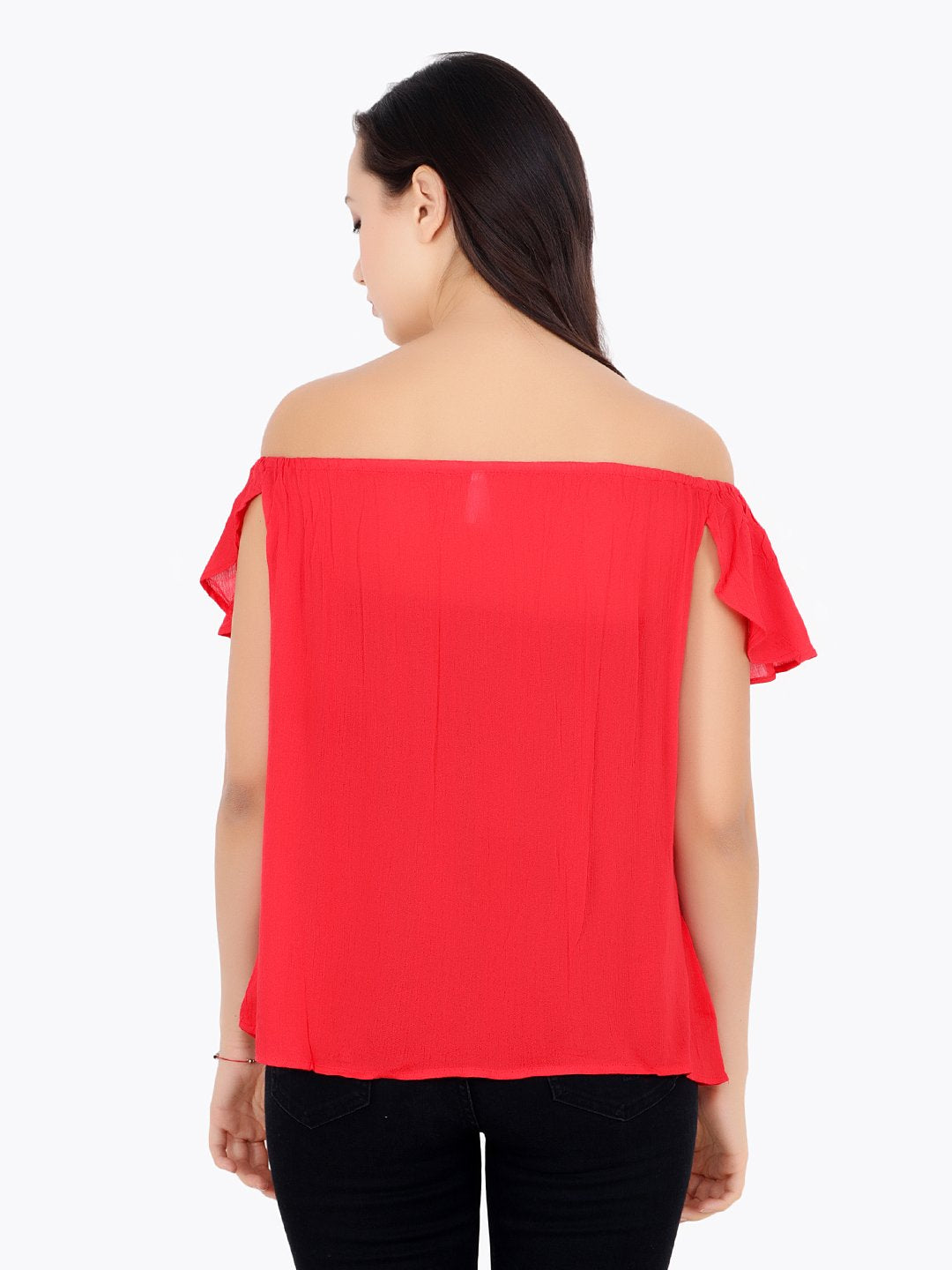 Red Solid Top