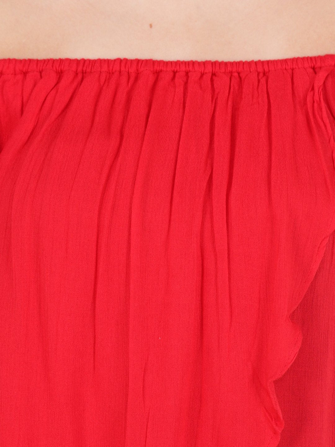 Red Solid Top