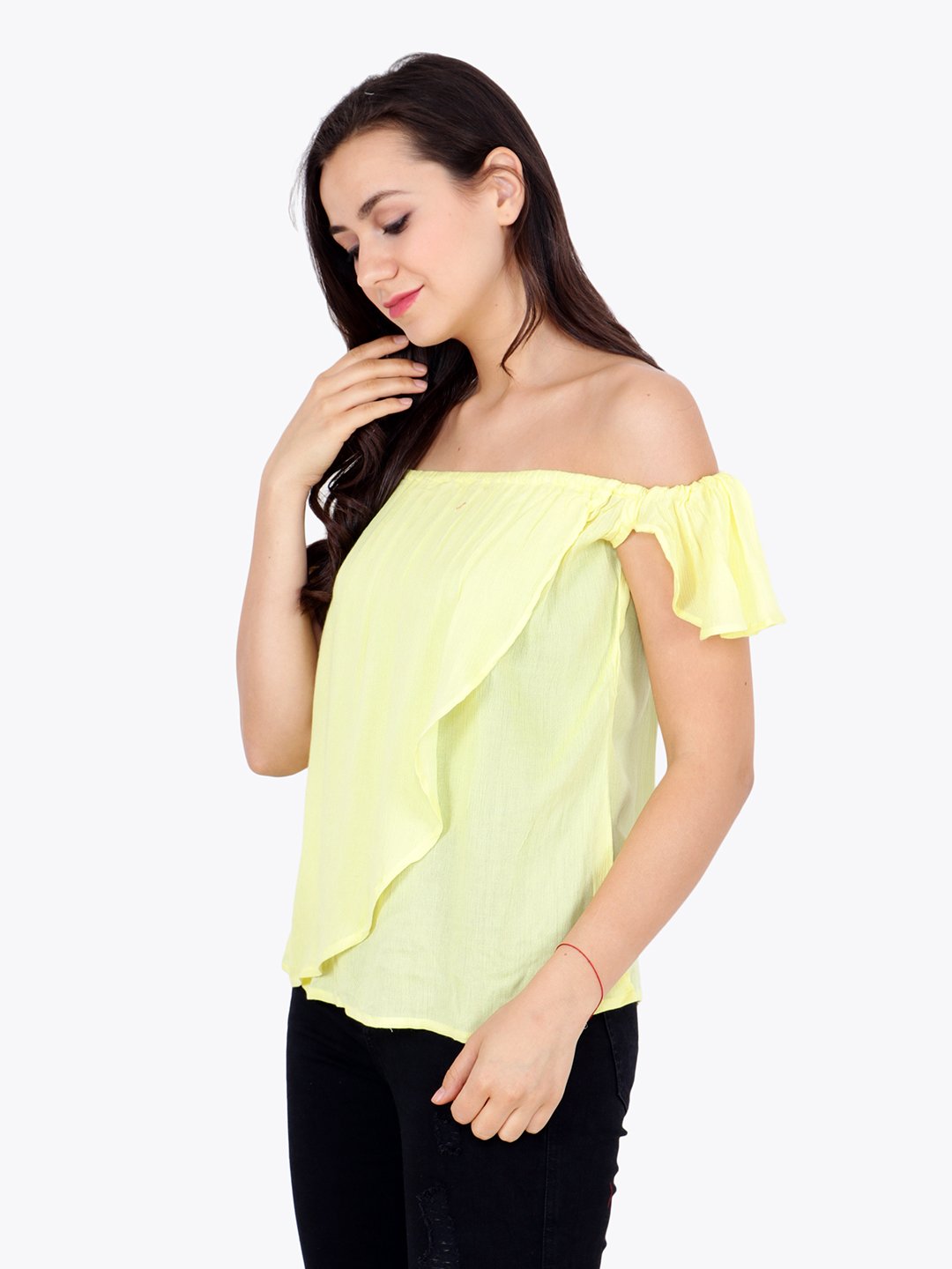 Yellow Solid Top