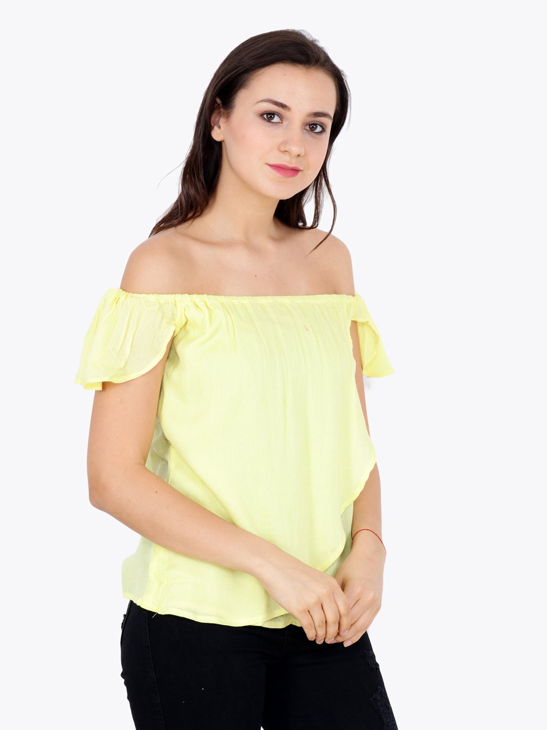 Yellow Solid Top