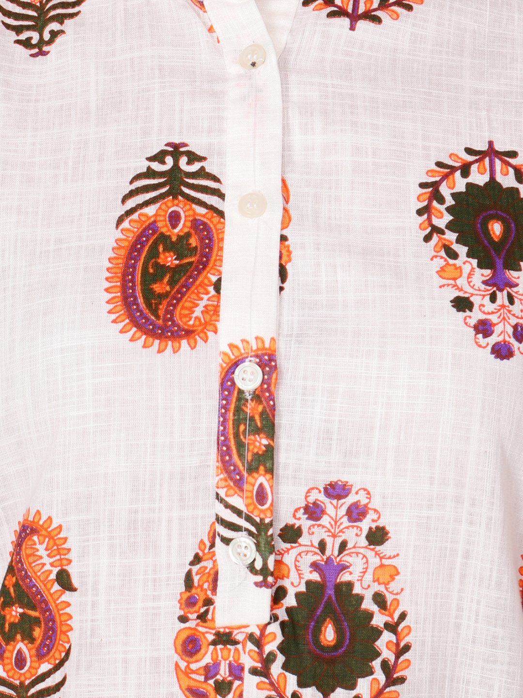 White Printed Tunic