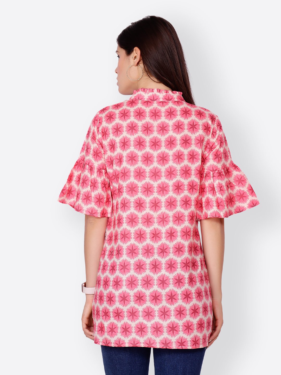 Pink Printed Tunic