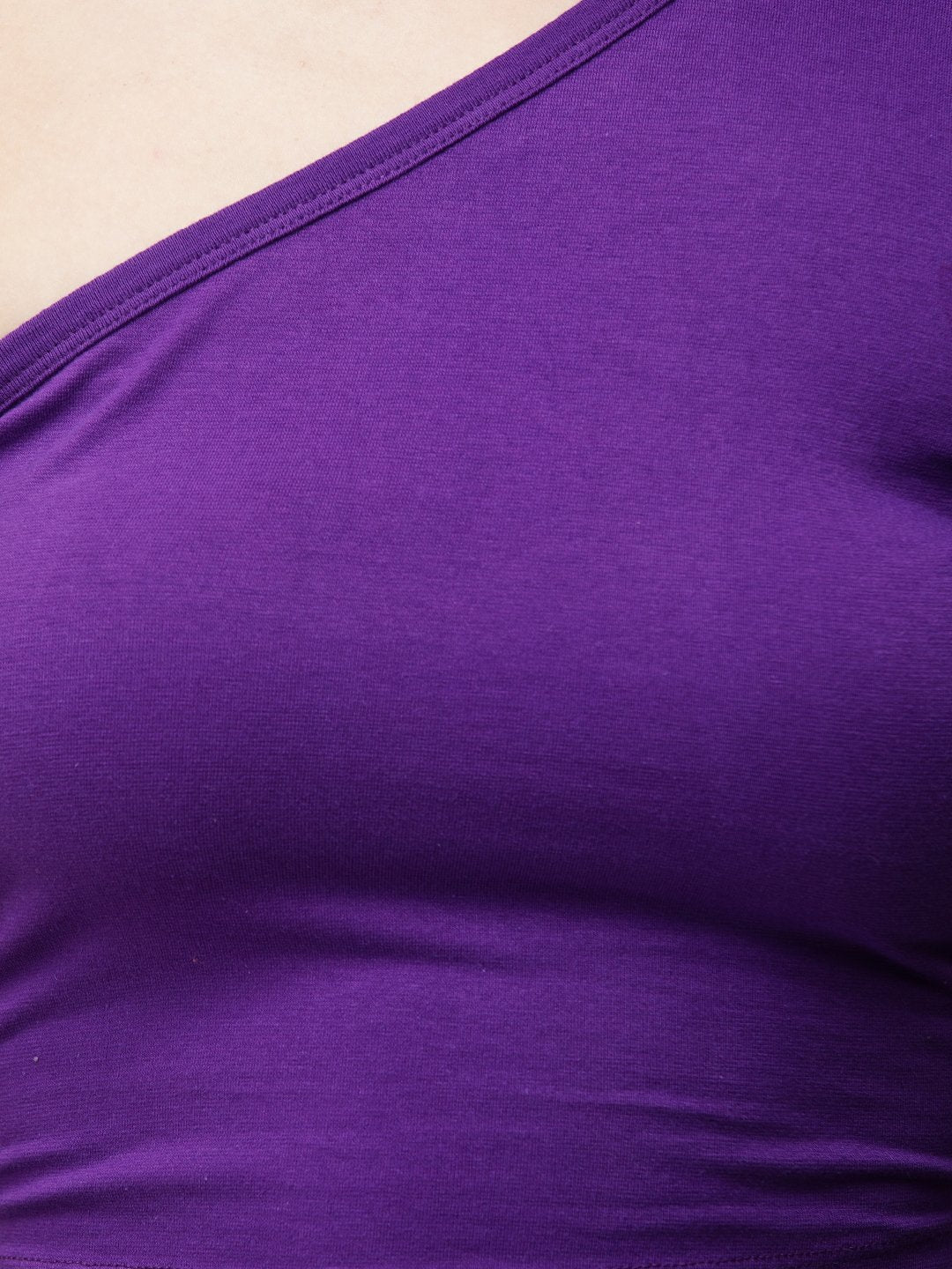 One Shoulder Crop Top