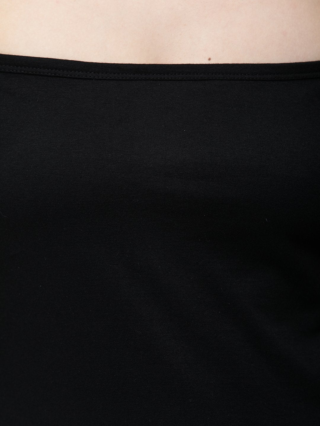 Black Solid Top