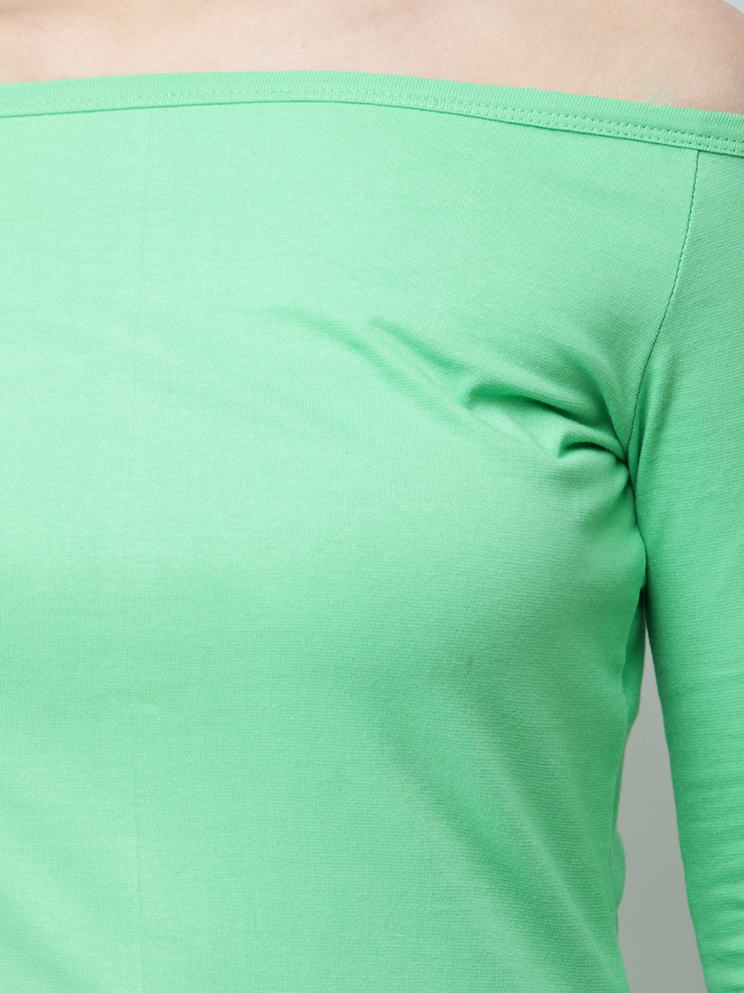 Green Solid Top
