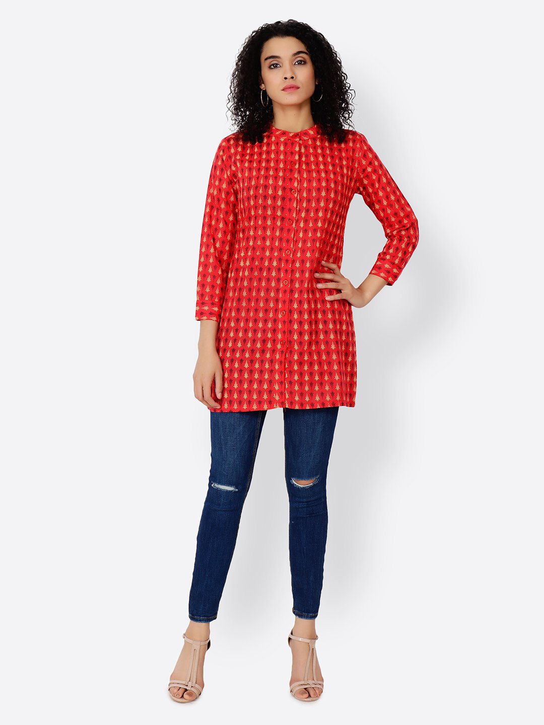 Cation Red Tunic