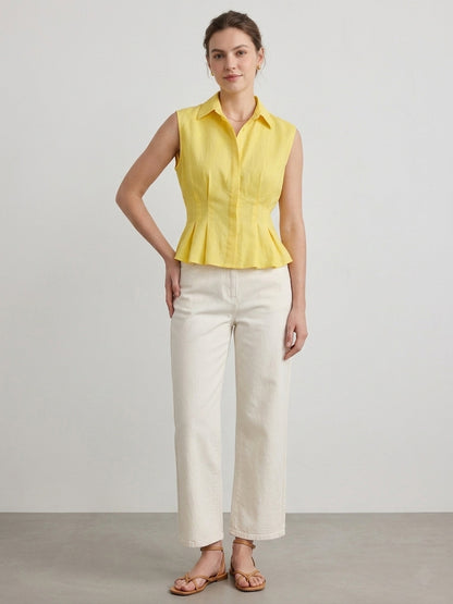 Yellow Cotton Shirt