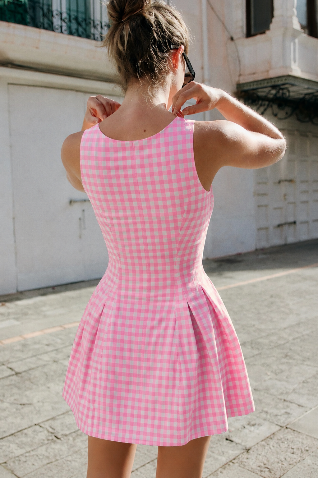 Pink Cotton Dress