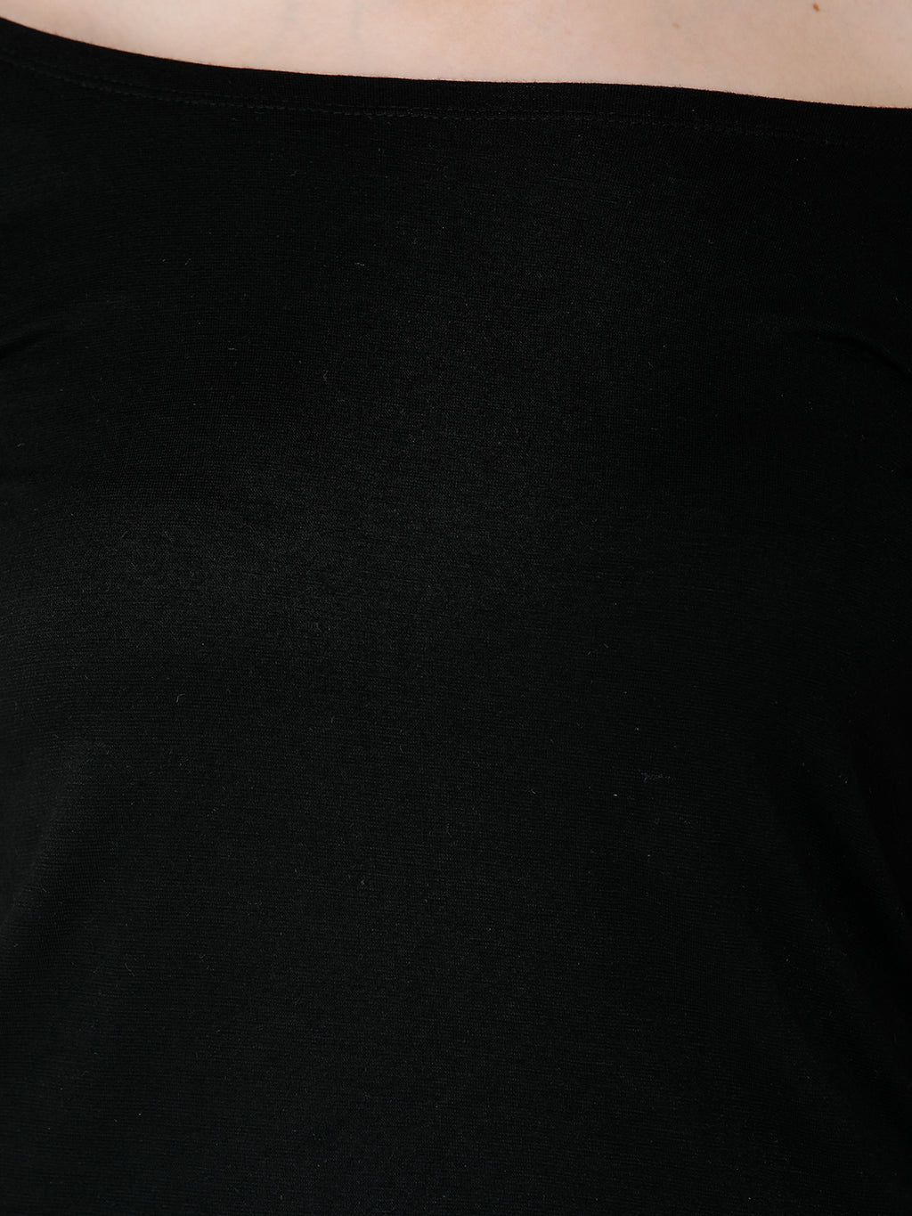 Black Solid Top