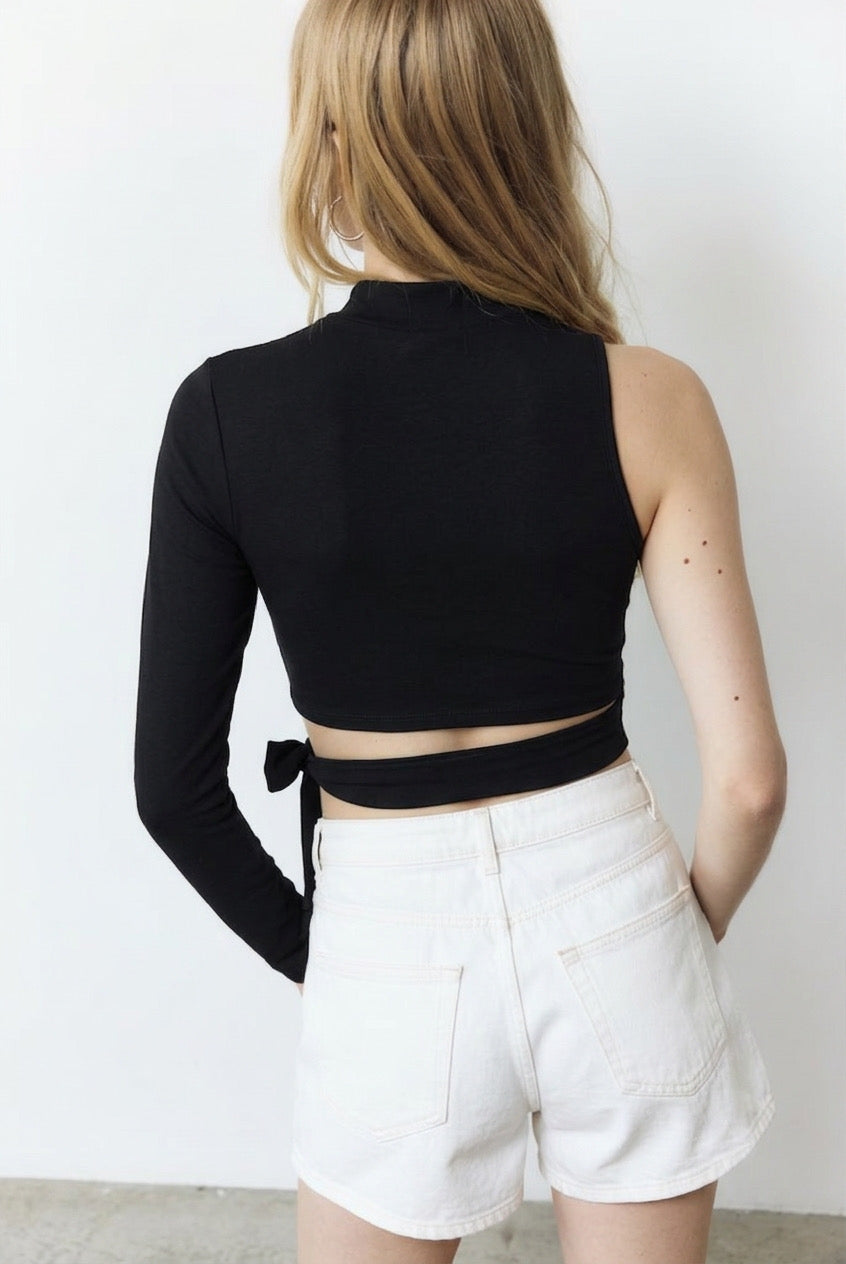 Black Solid Top