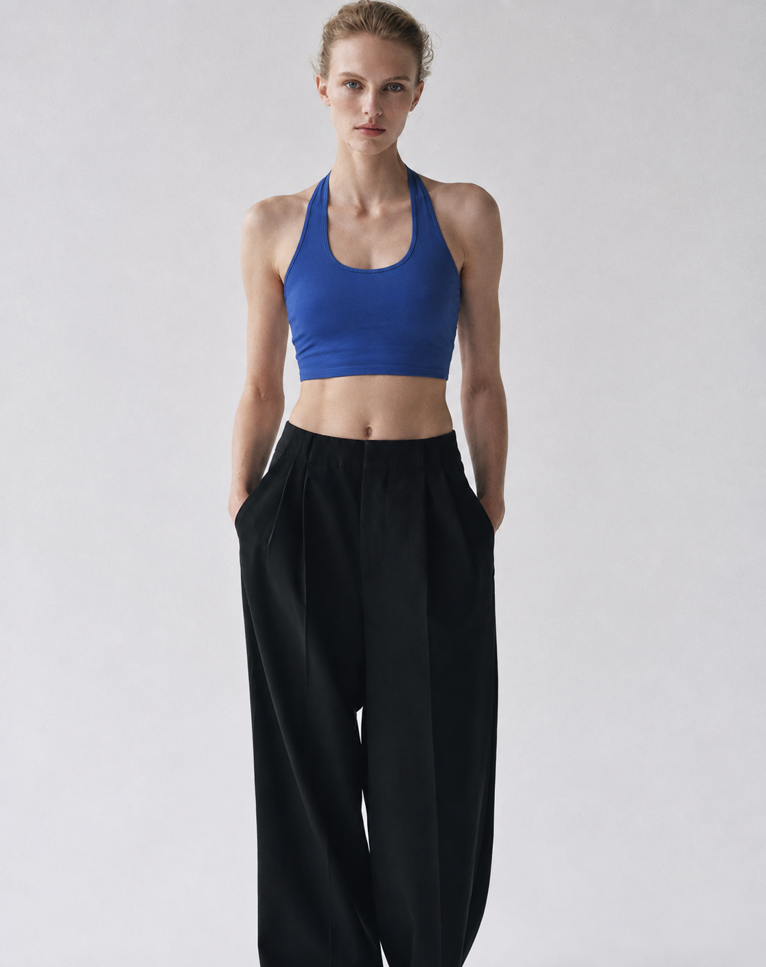 Cation Blue Solid Top