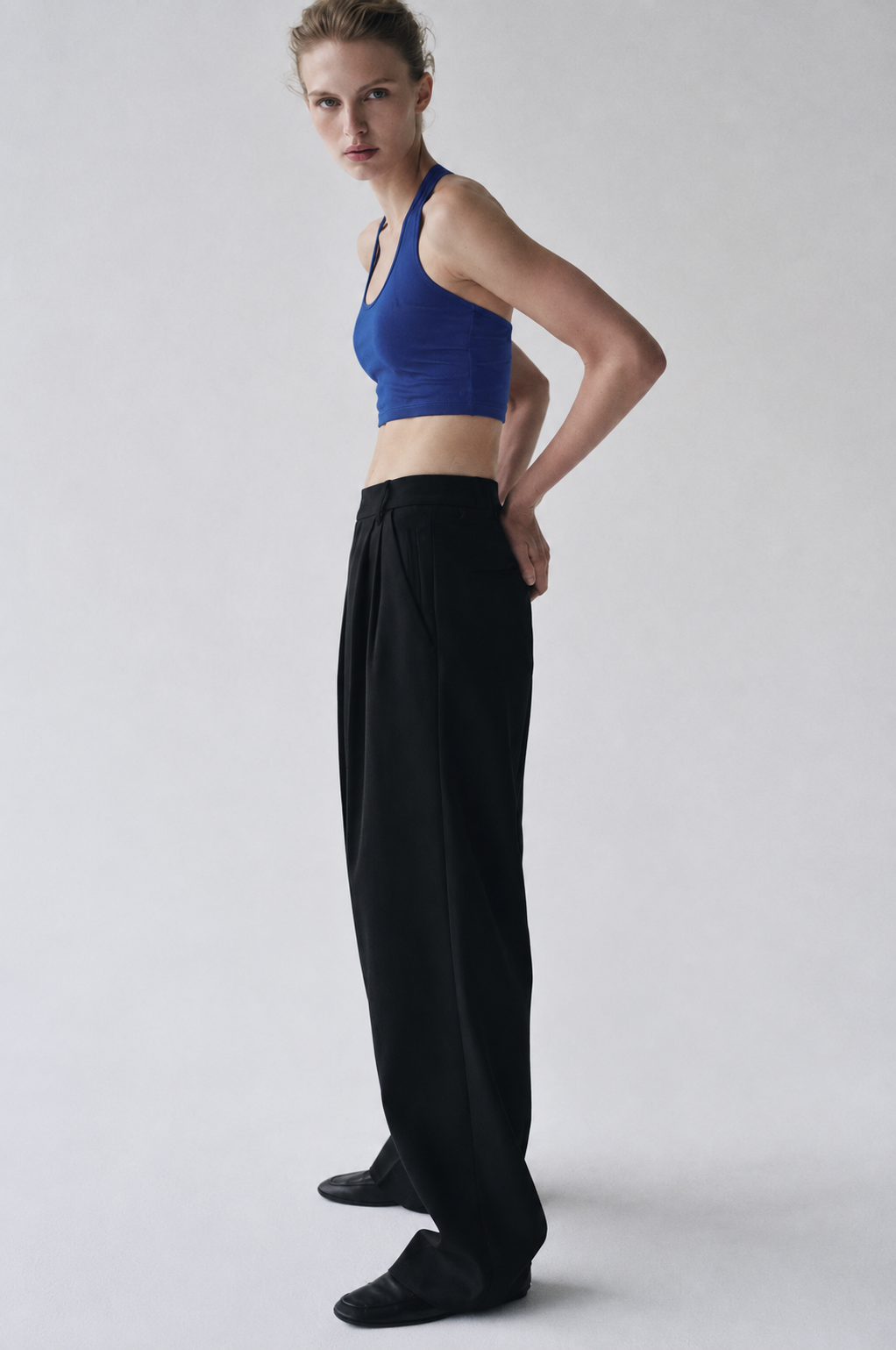 Cation Blue Solid Top