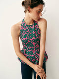Pink Peplum Top