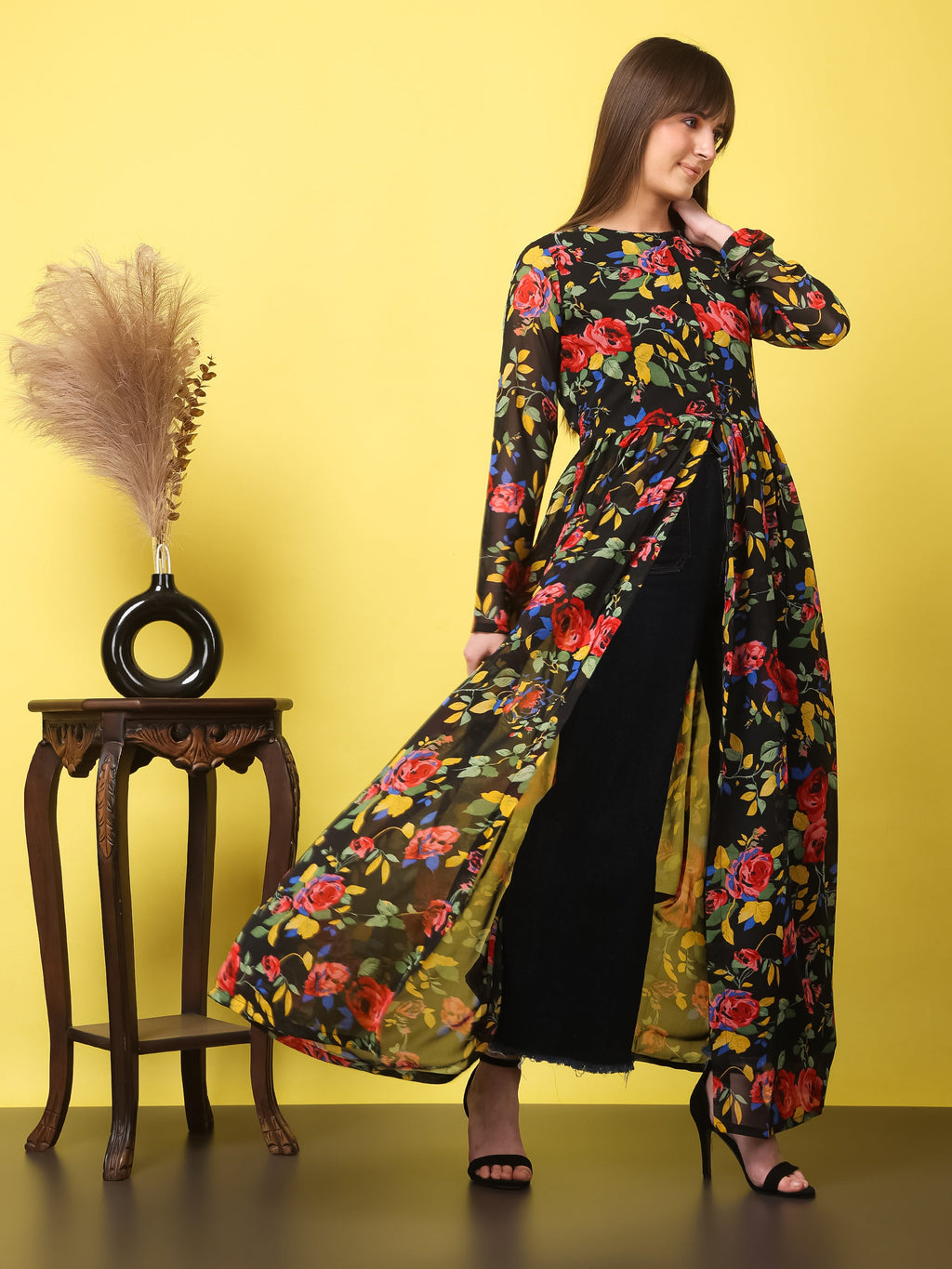 Floral Printed Georgette Tunics