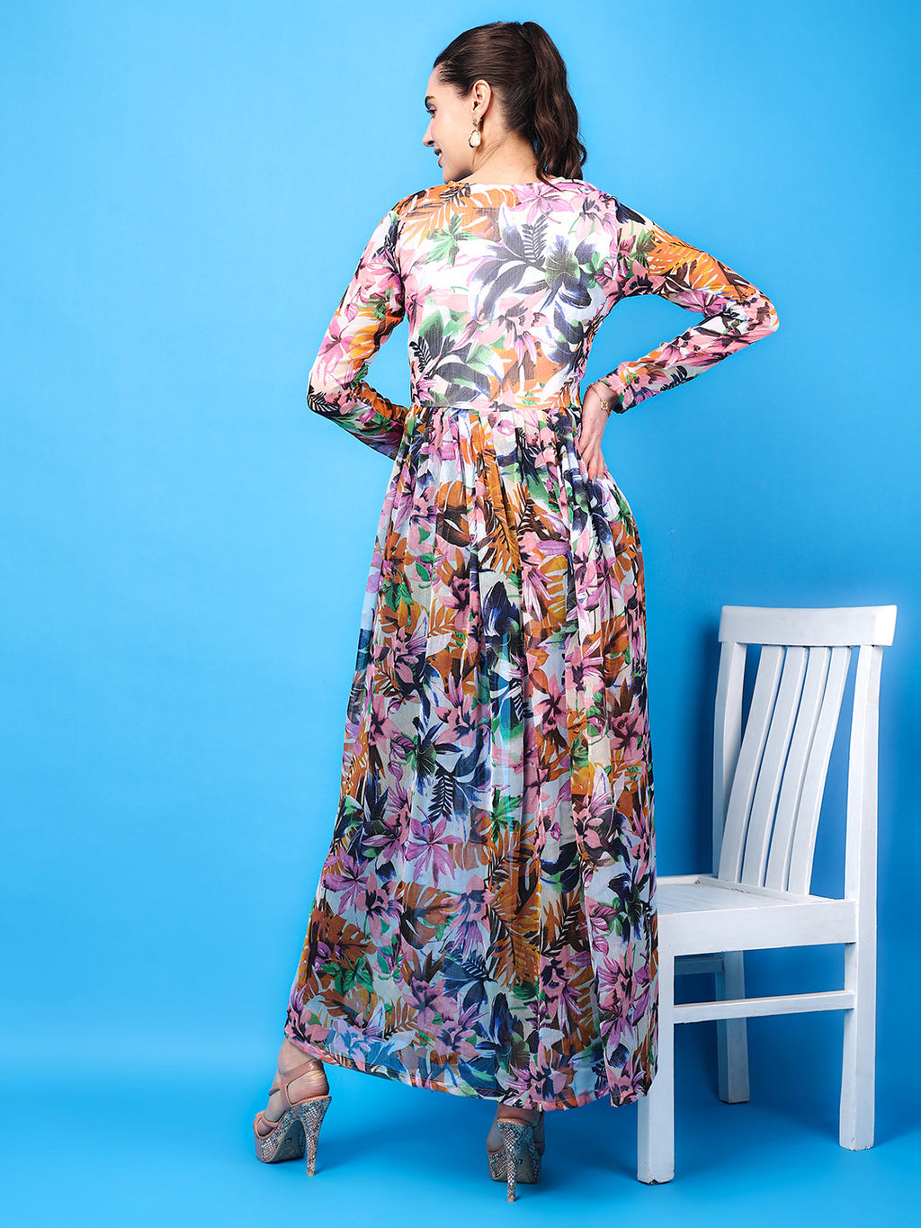 Floral Printed Georgette Tunics