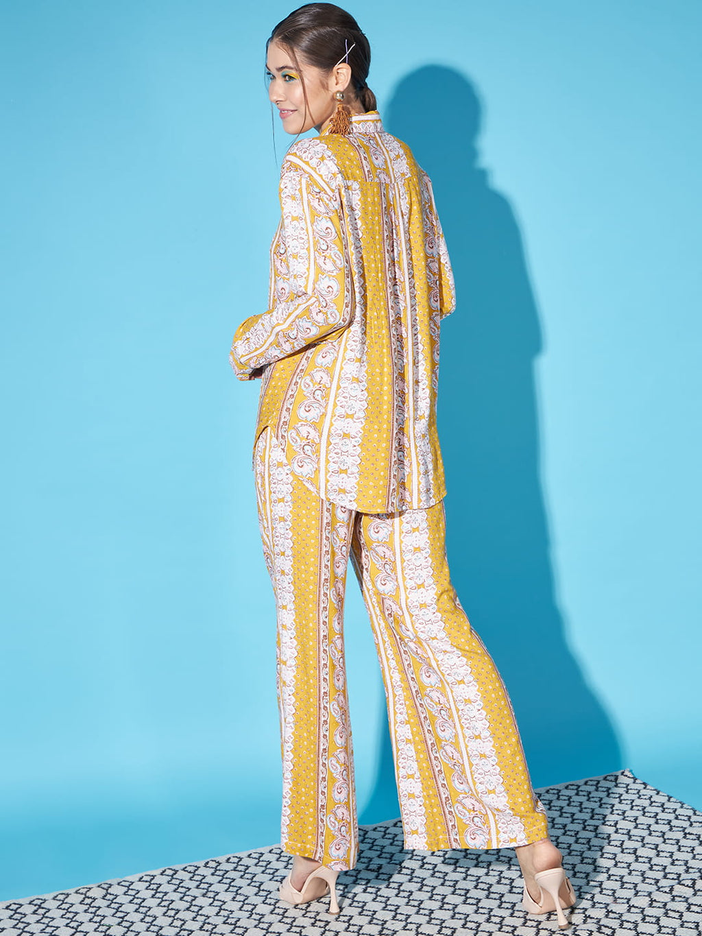 Golden Harvest: Mustard Coord Set