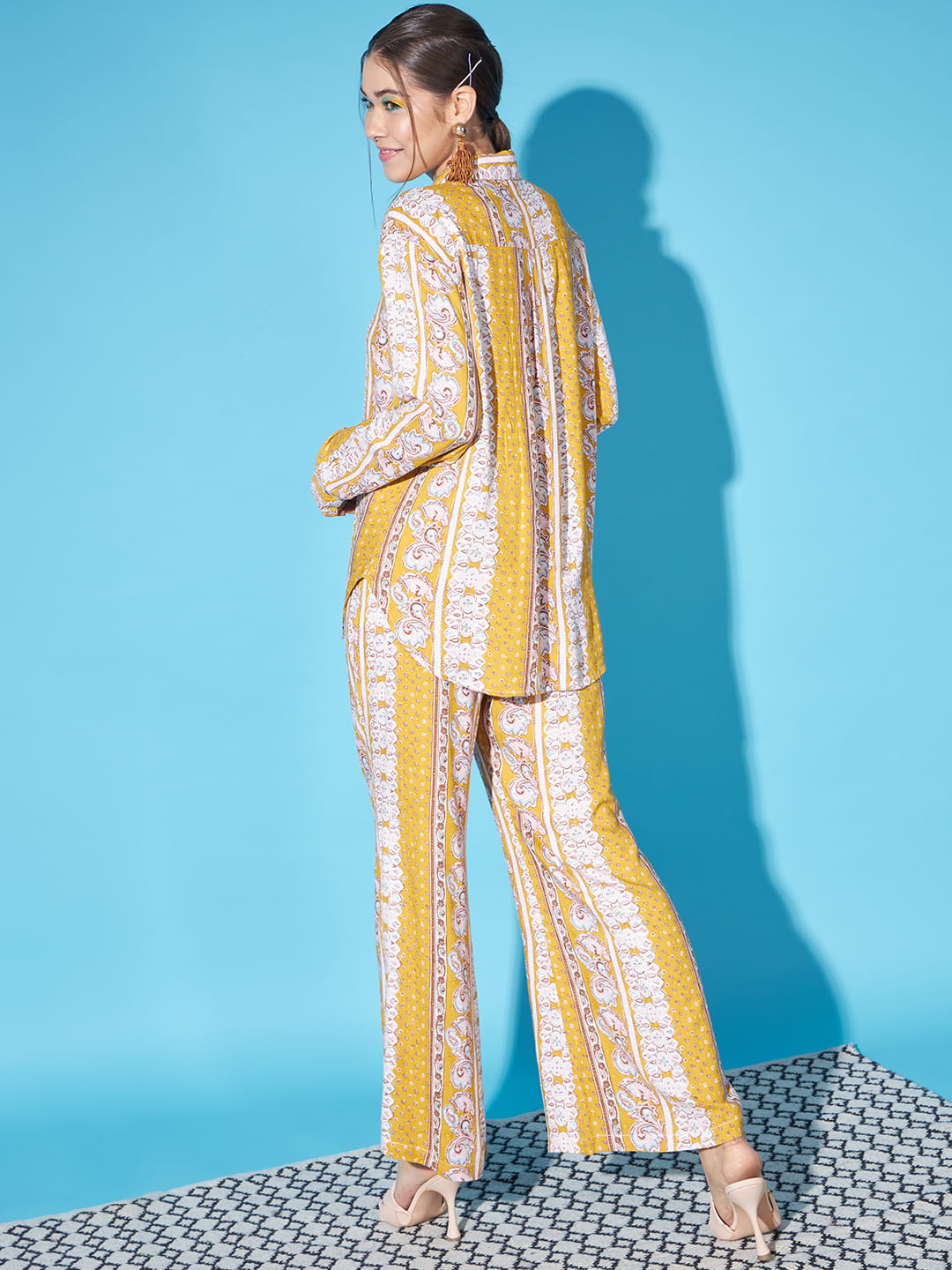 Golden Harvest: Mustard Coord Set