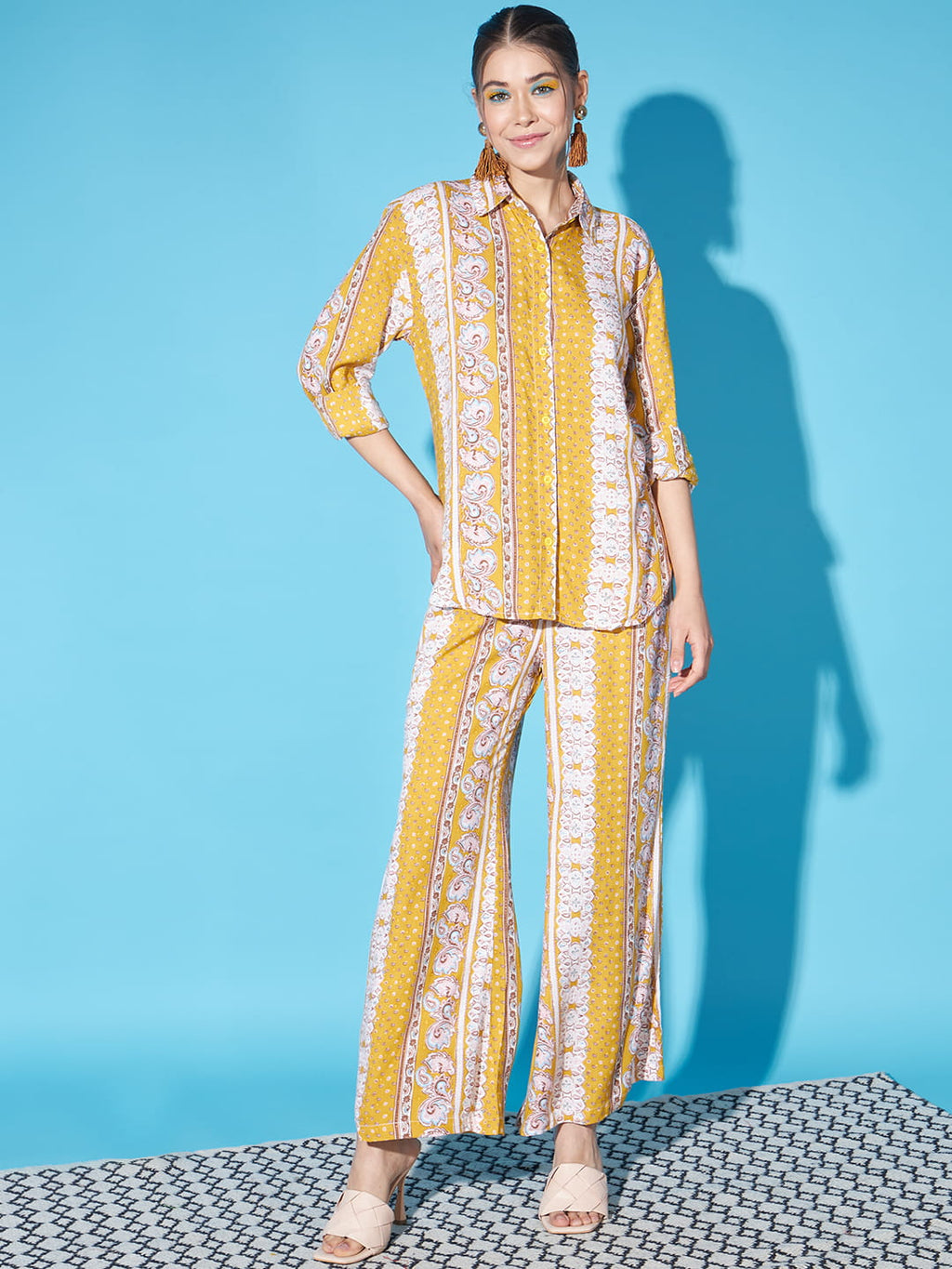 Golden Harvest: Mustard Coord Set