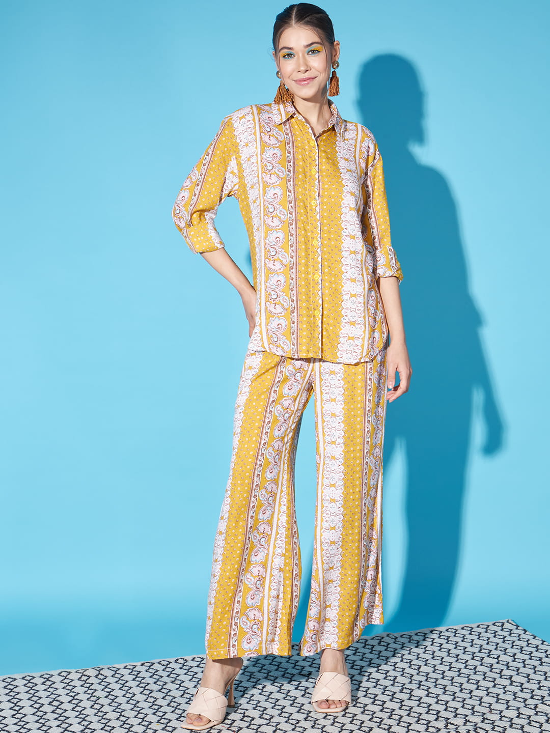 Golden Harvest: Mustard Coord Set
