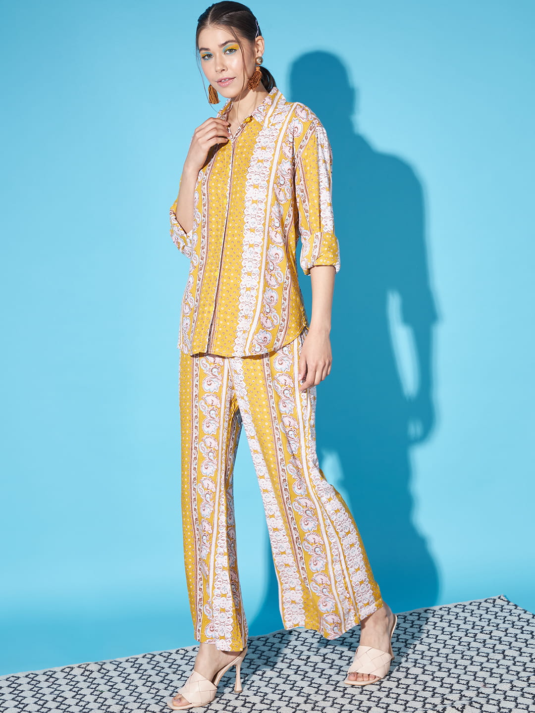 Golden Harvest: Mustard Coord Set