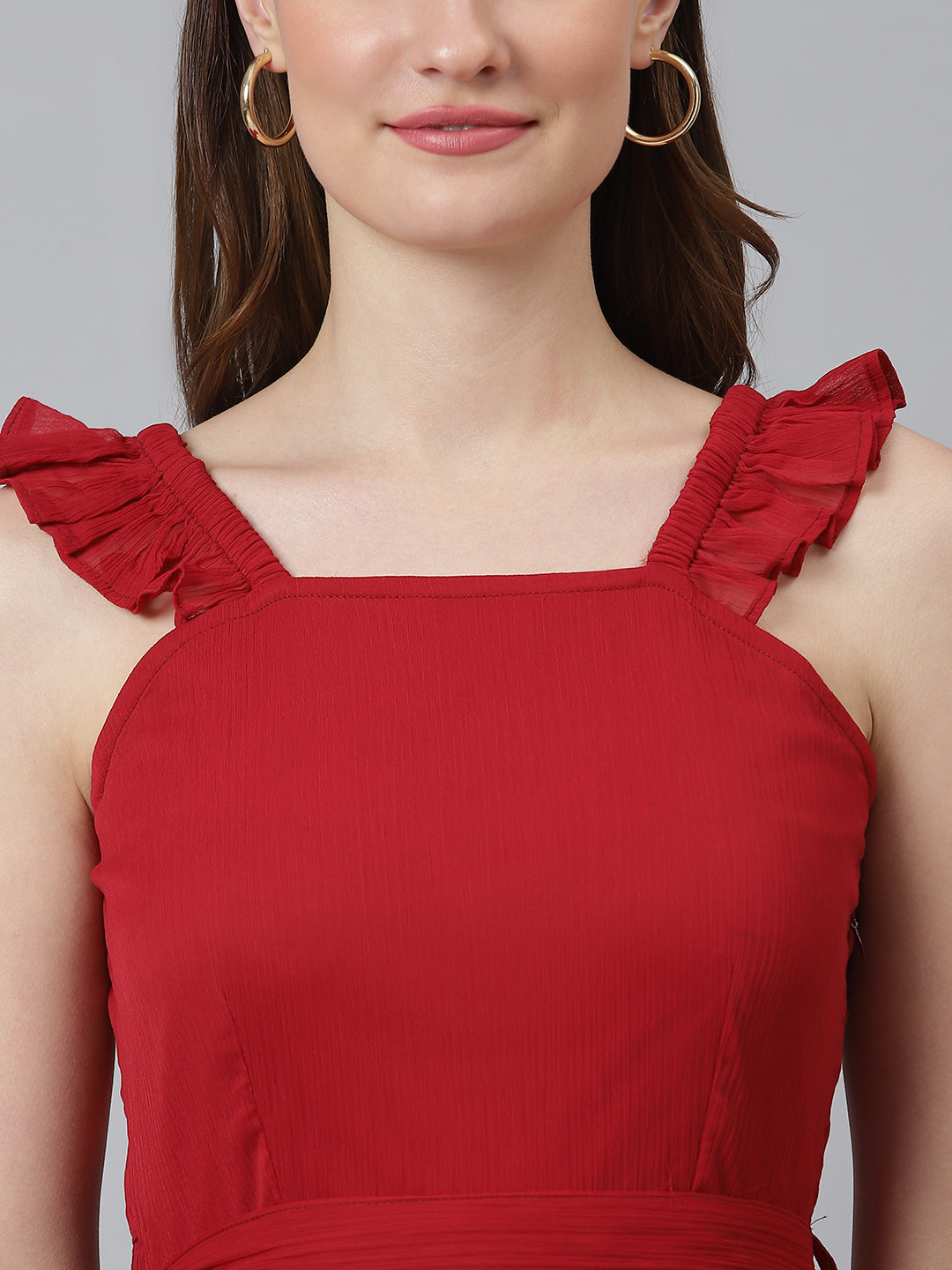 Maroon Dress