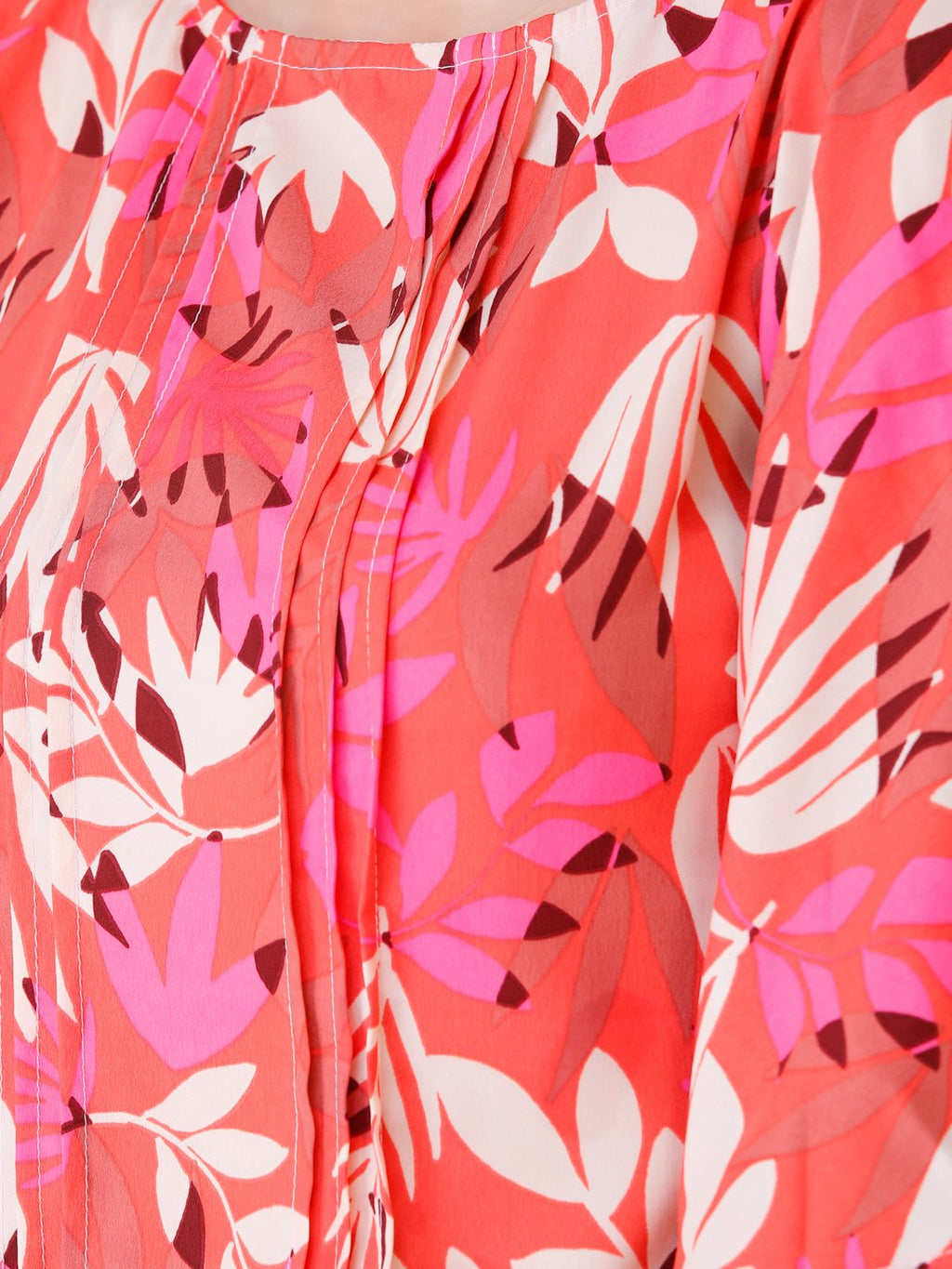 SCORPIUS floral print top