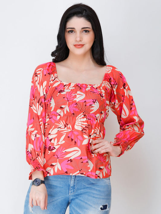 SCORPIUS printed top