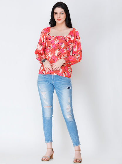 SCORPIUS printed top